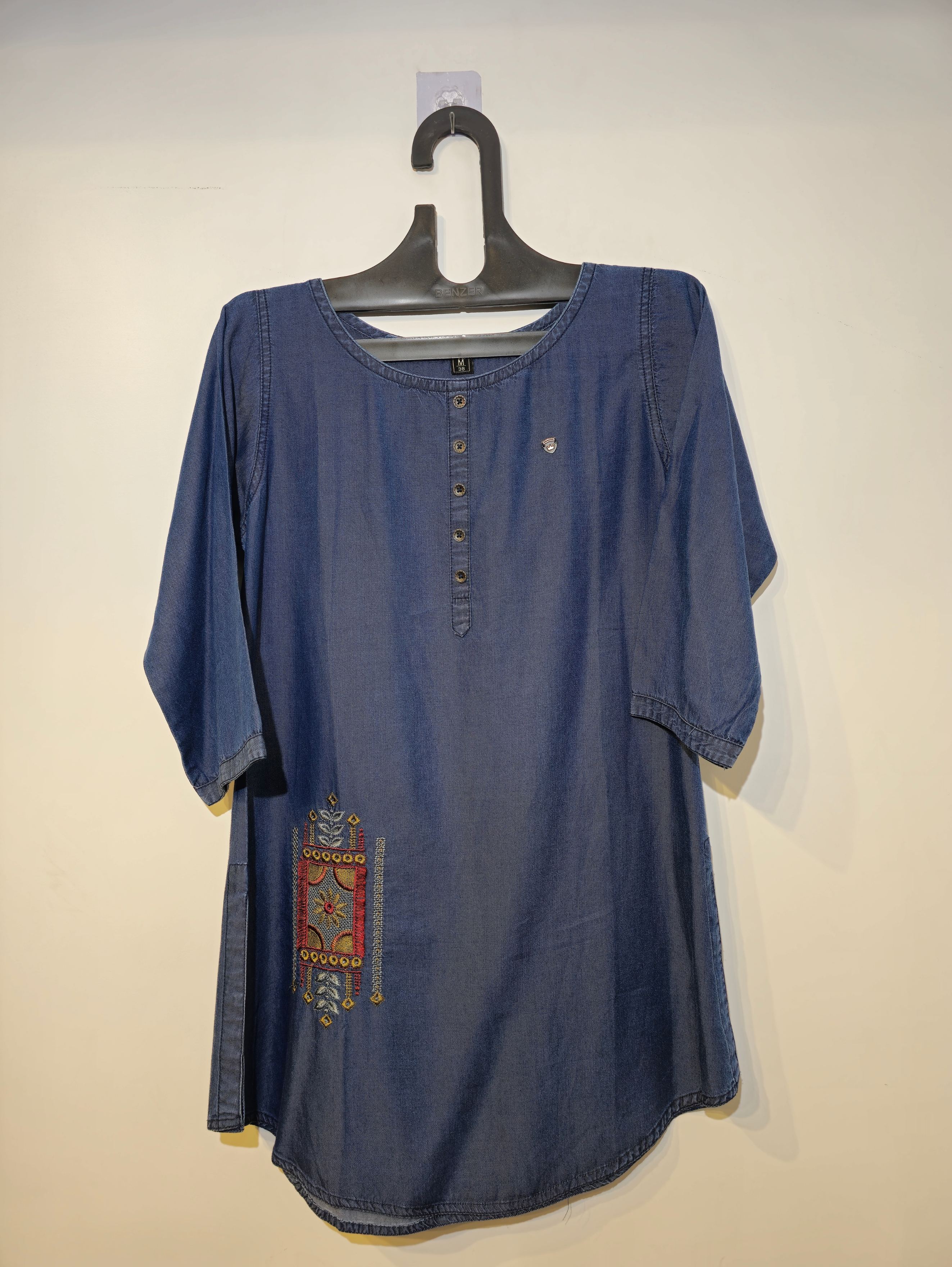 Image of Designer Denim Tunics