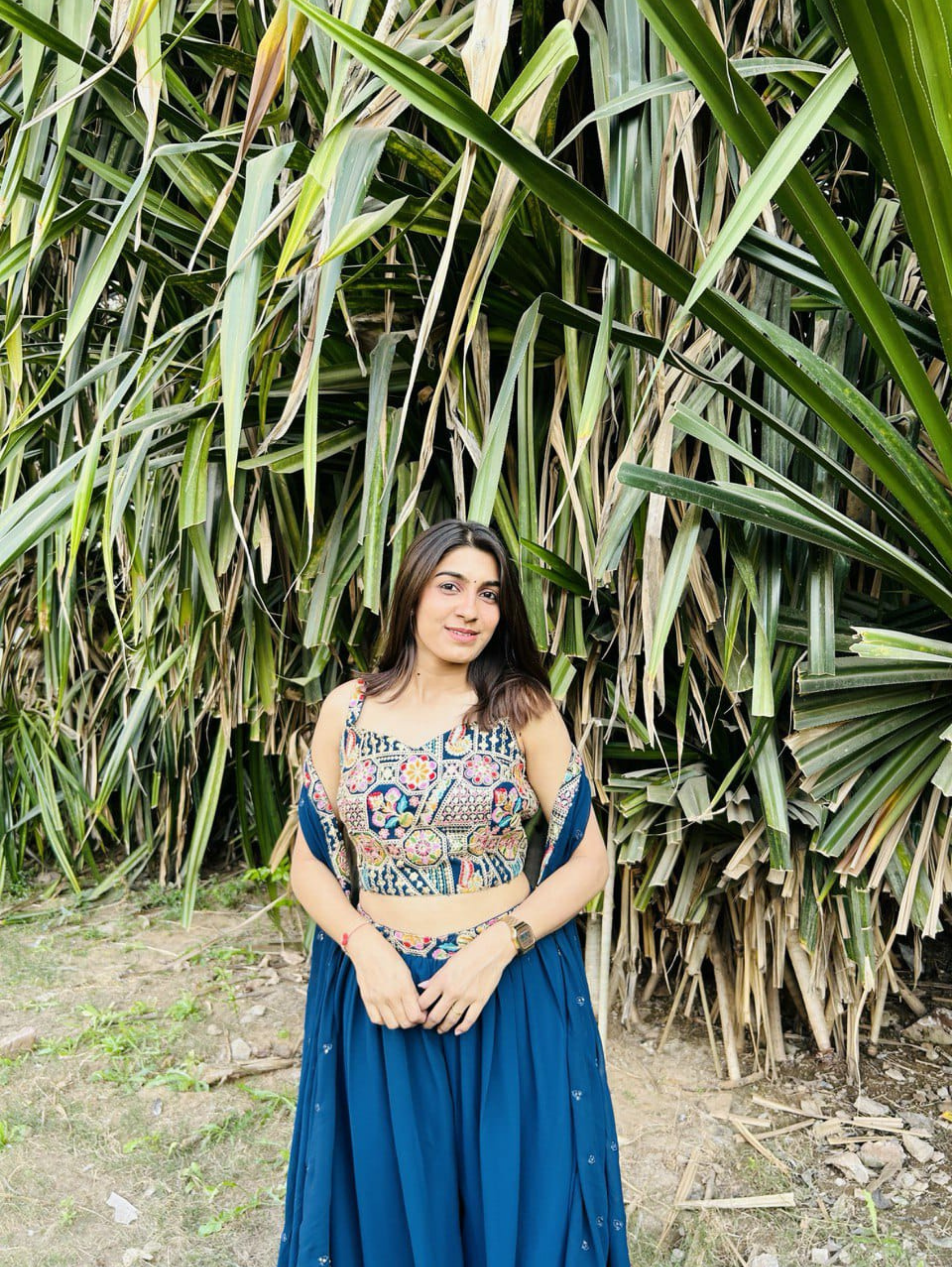 Image of Georgette Traditional 3 Piece