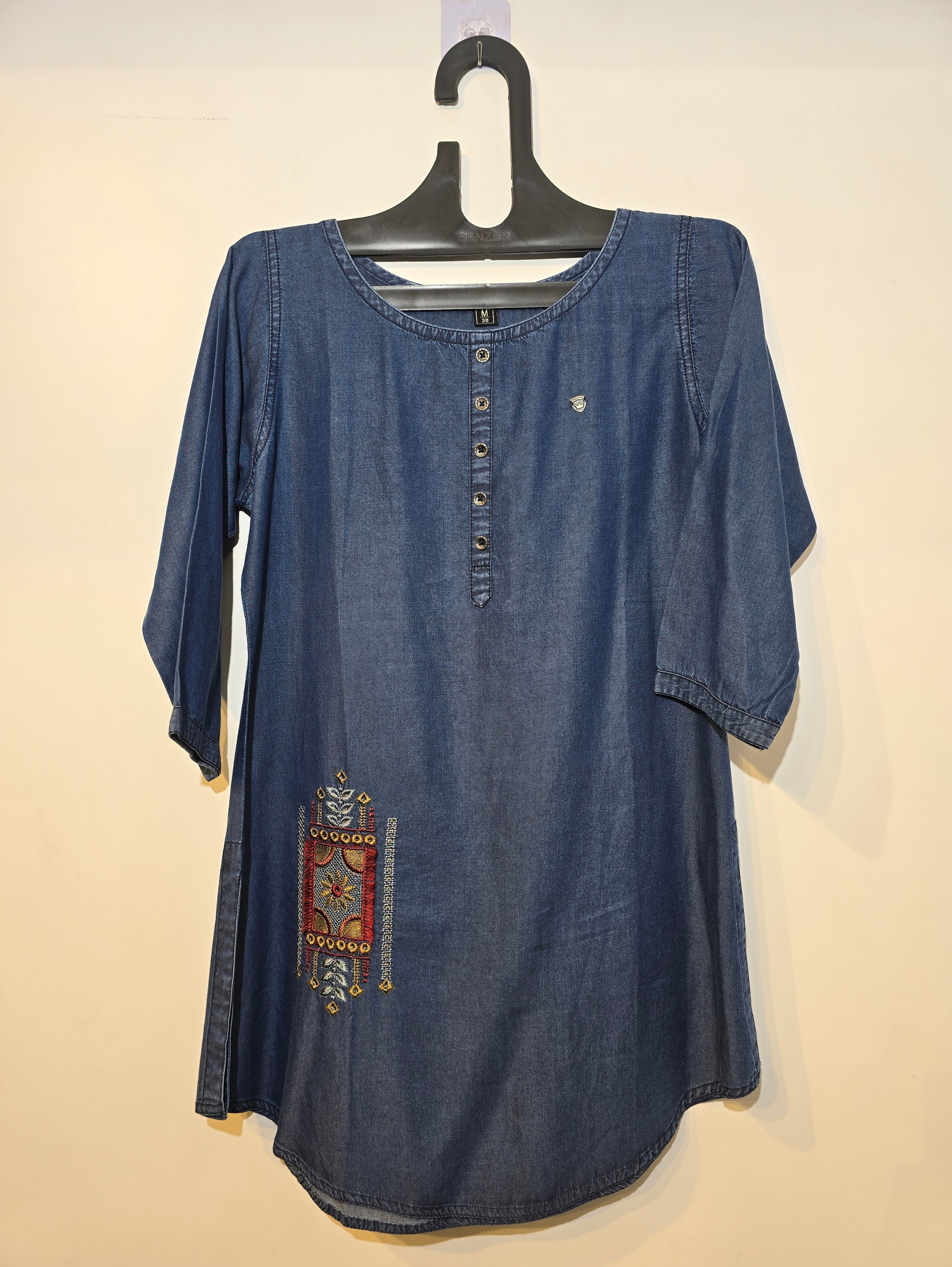 Image of Designer Denim Tunics