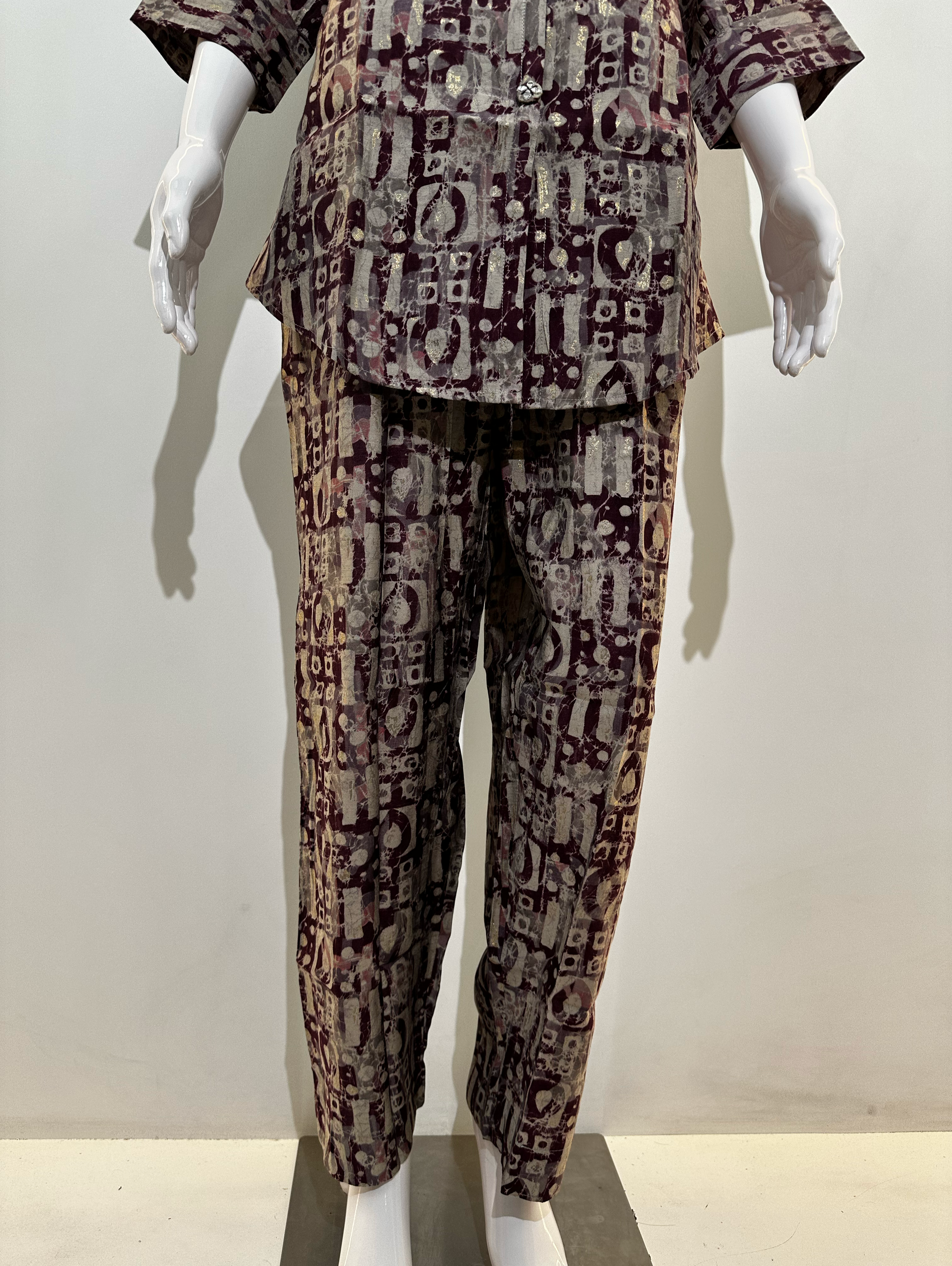 Mirror Embroidery Coord Set - 2 Piece
