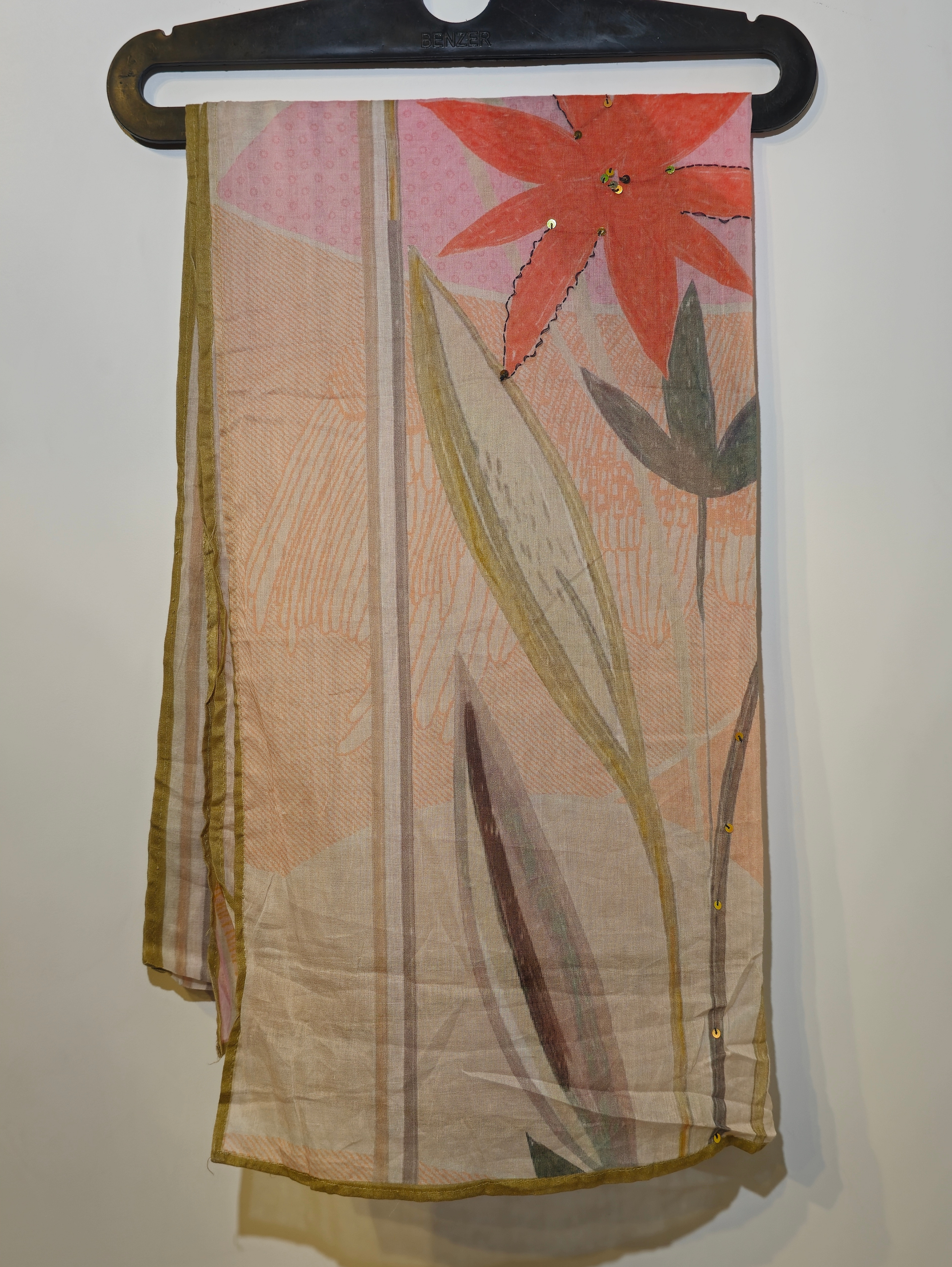 Pure Cotton Straight Kurti Set - 3 Piece