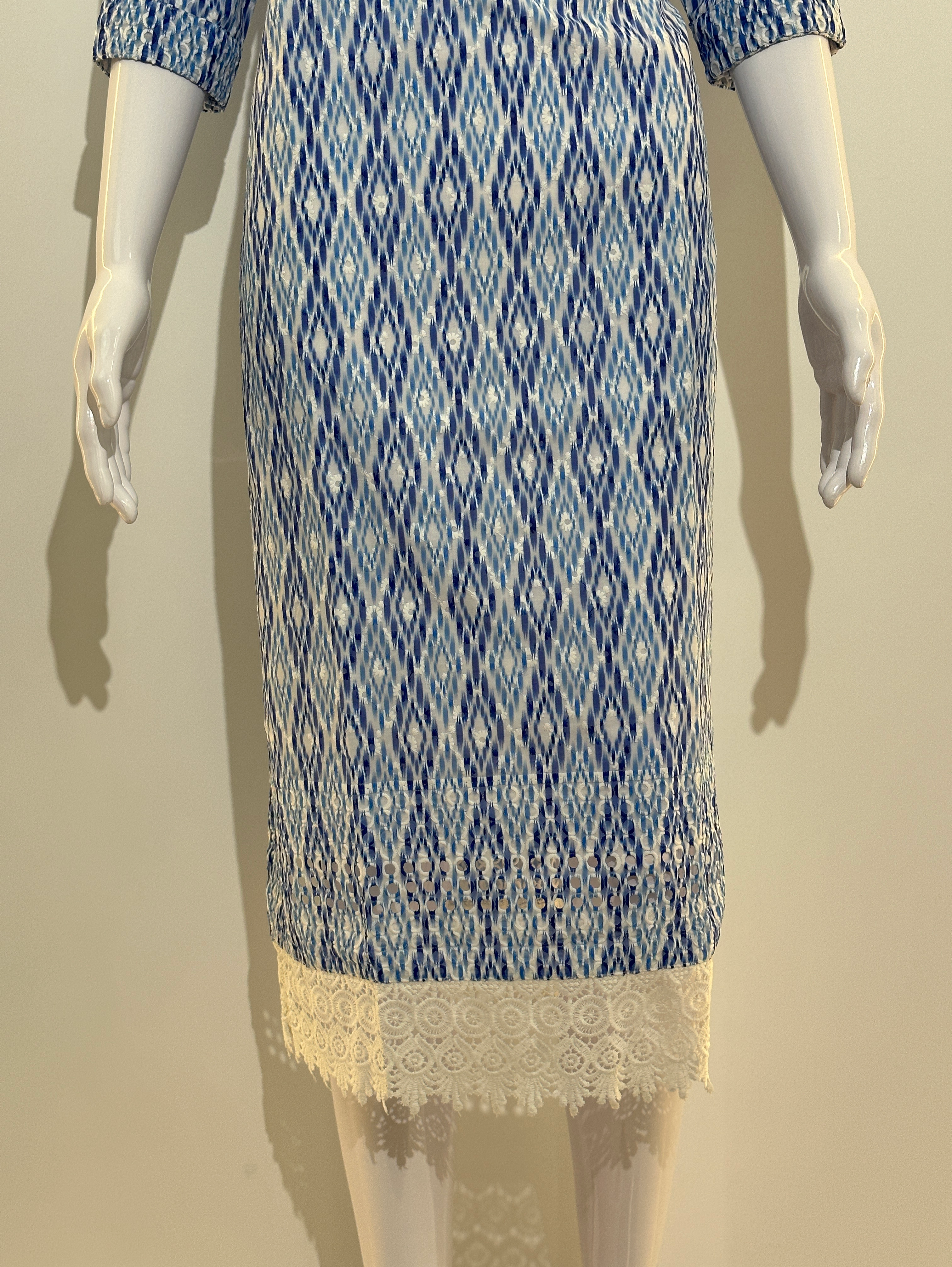 Image of Lucknowi Center Hand work Kurti