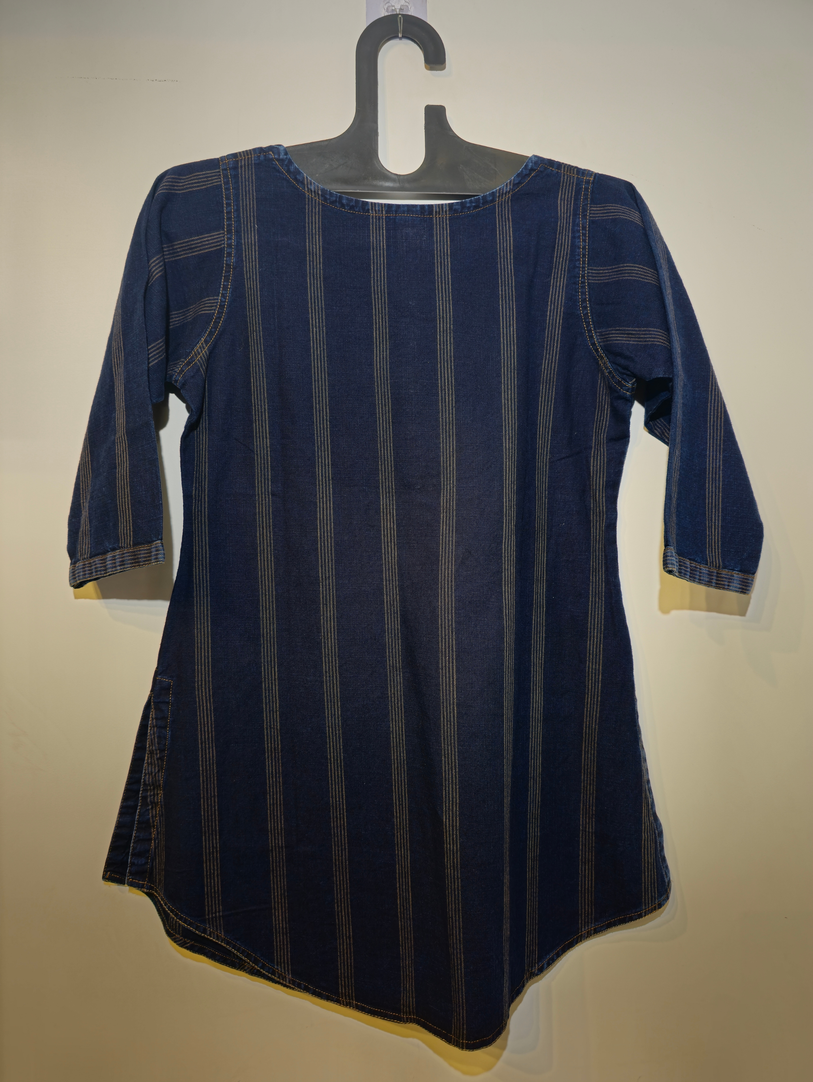 Image of Designer Denim Tunic