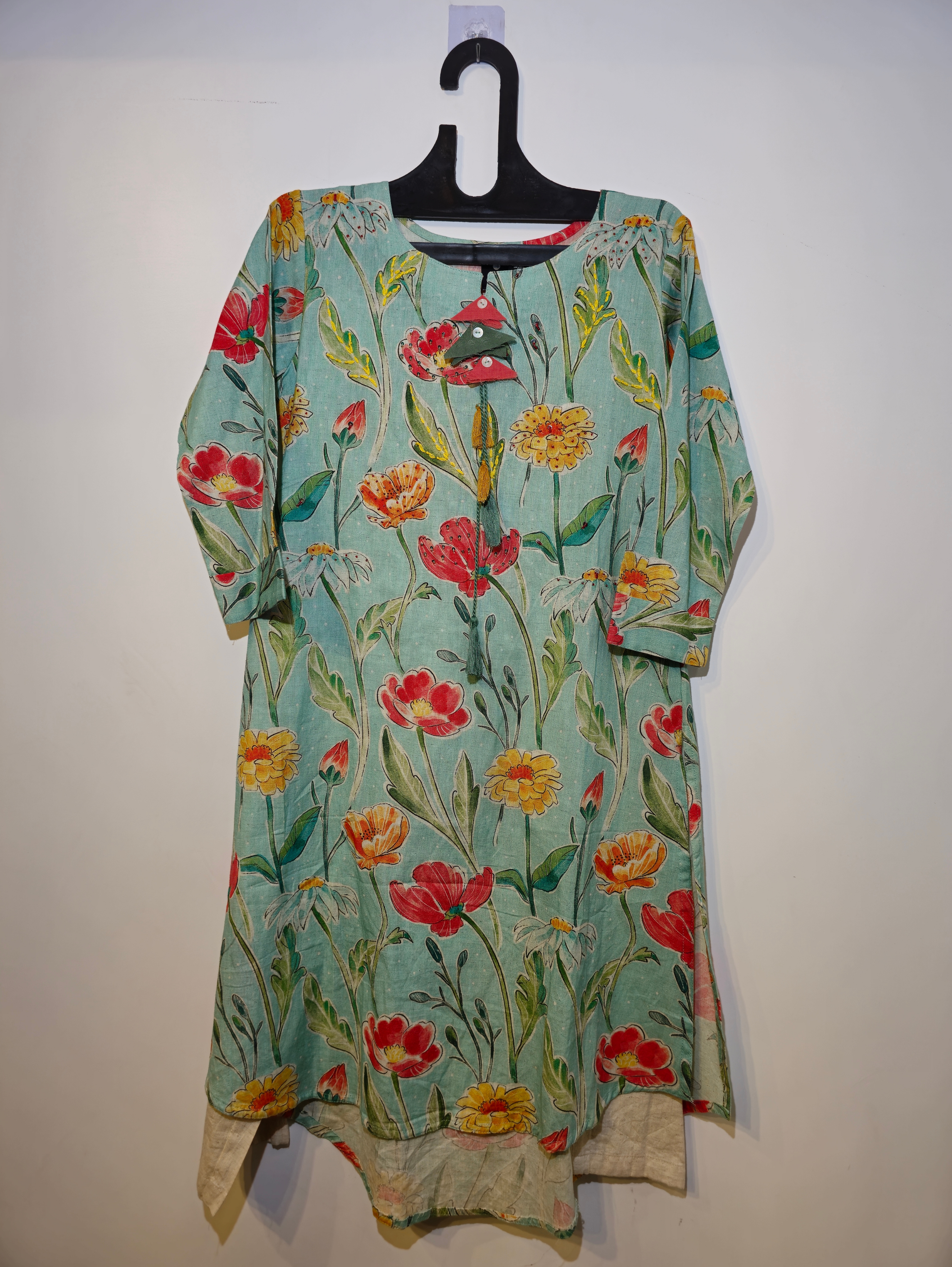 Image of Designer Mull Cotton Coord Set