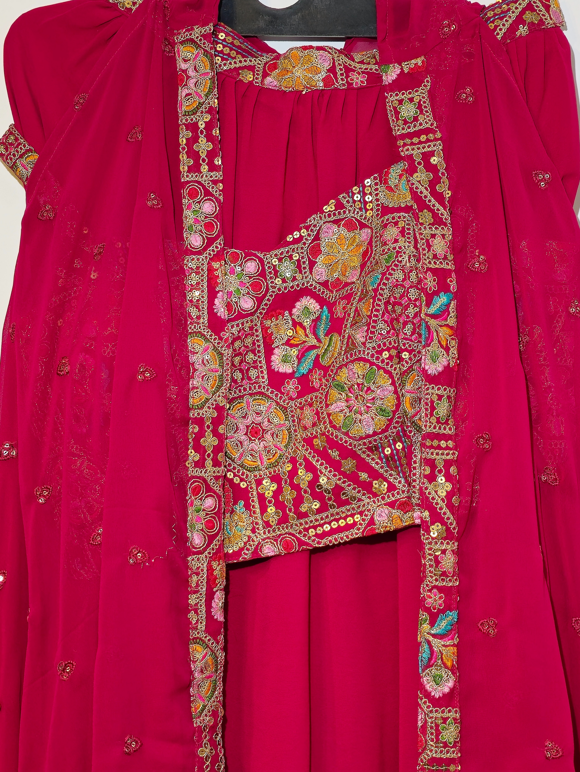 Georgette Traditional 3 Piece