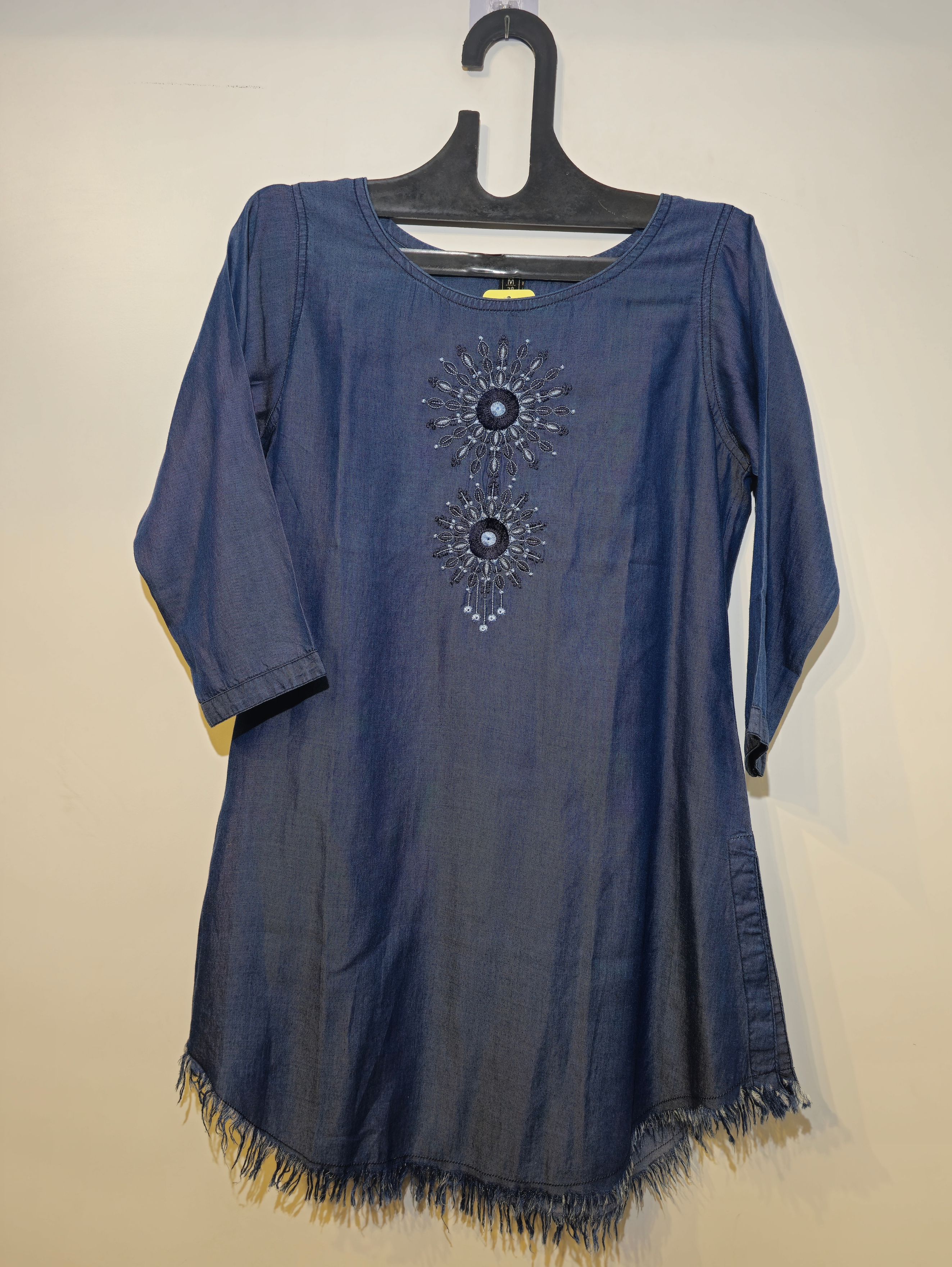 Image of Designer Denim Tunic
