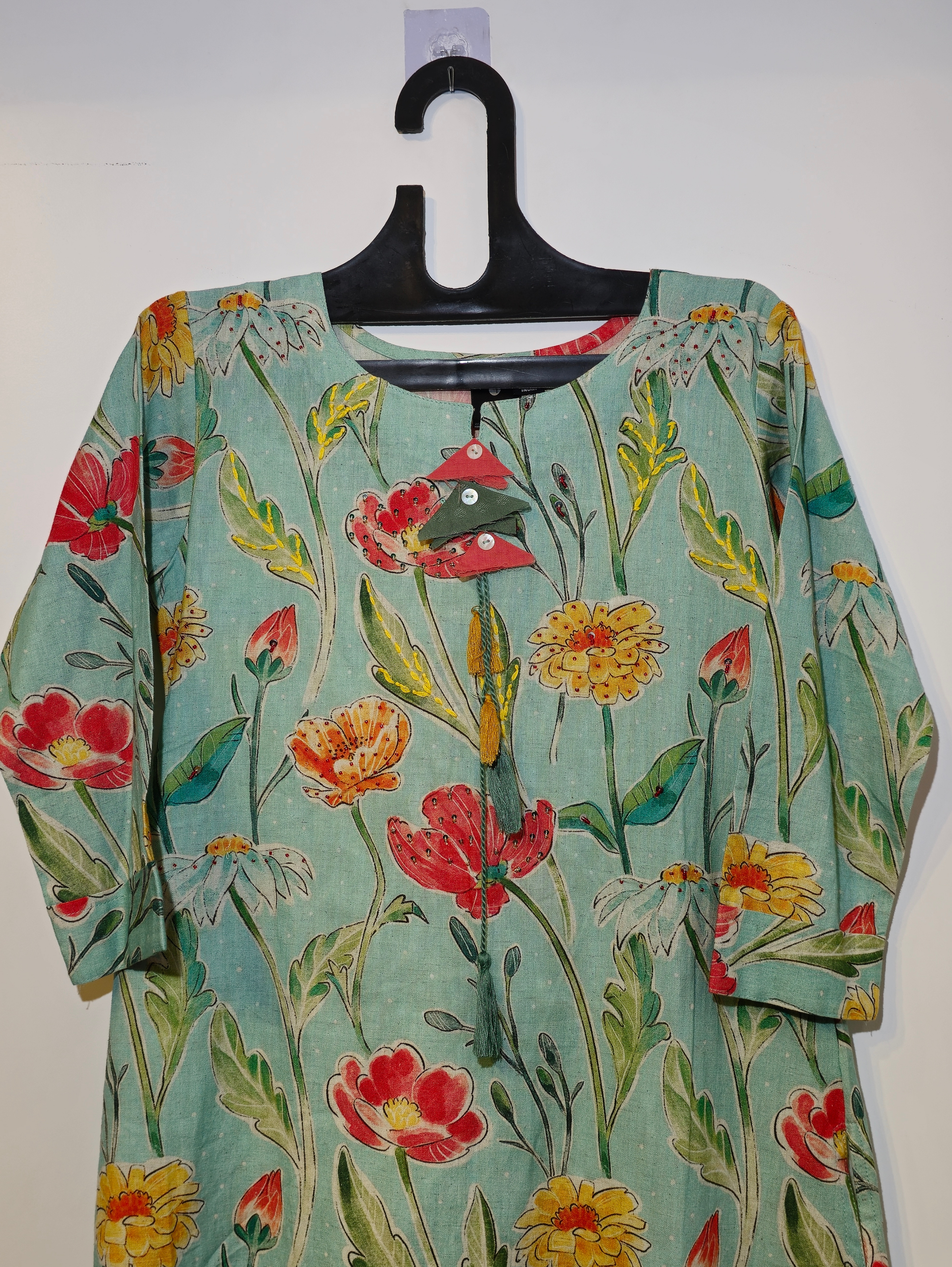 Image of Designer Mull Cotton Coord Set