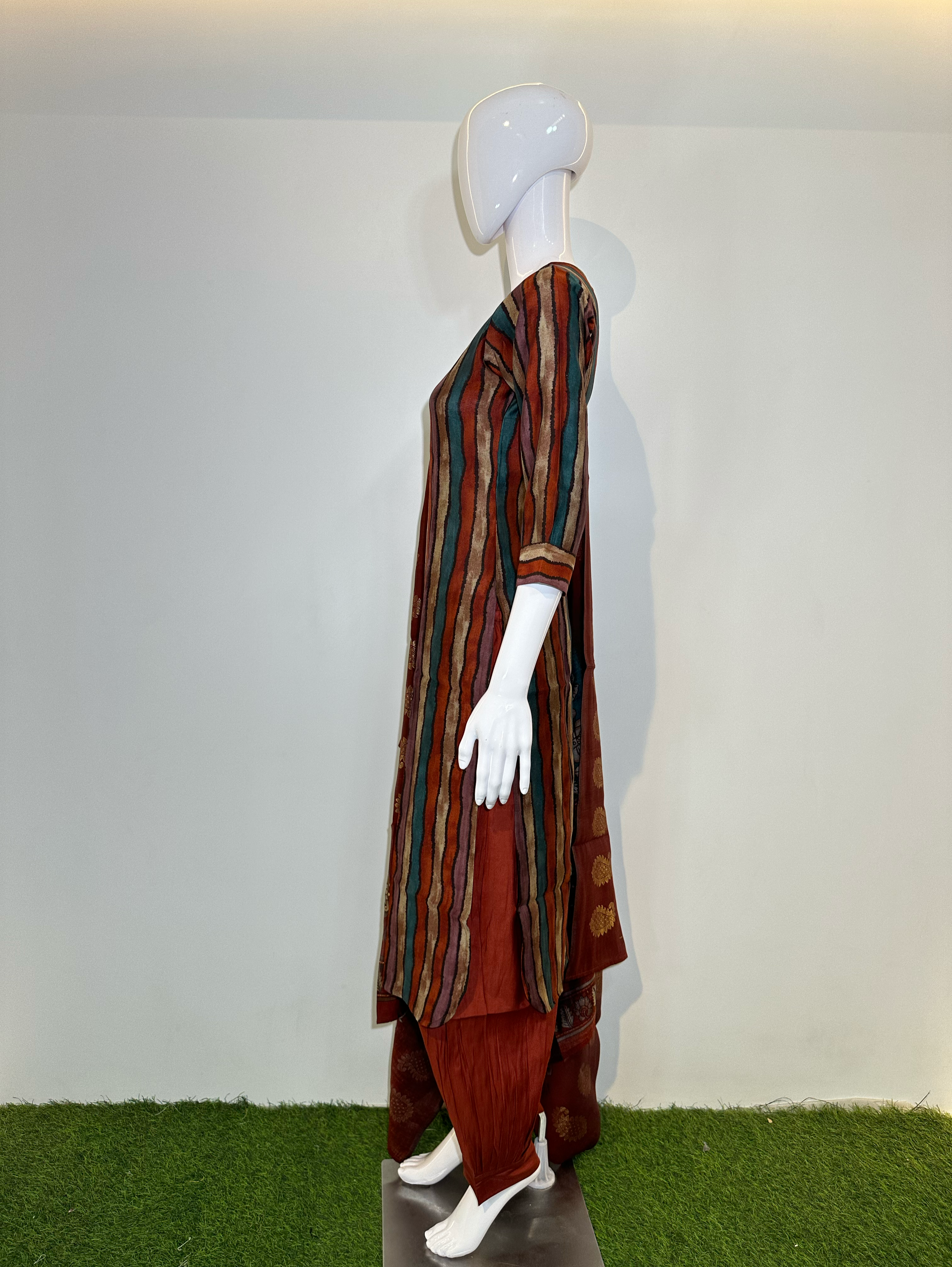 Pure Muslin Kurti Set