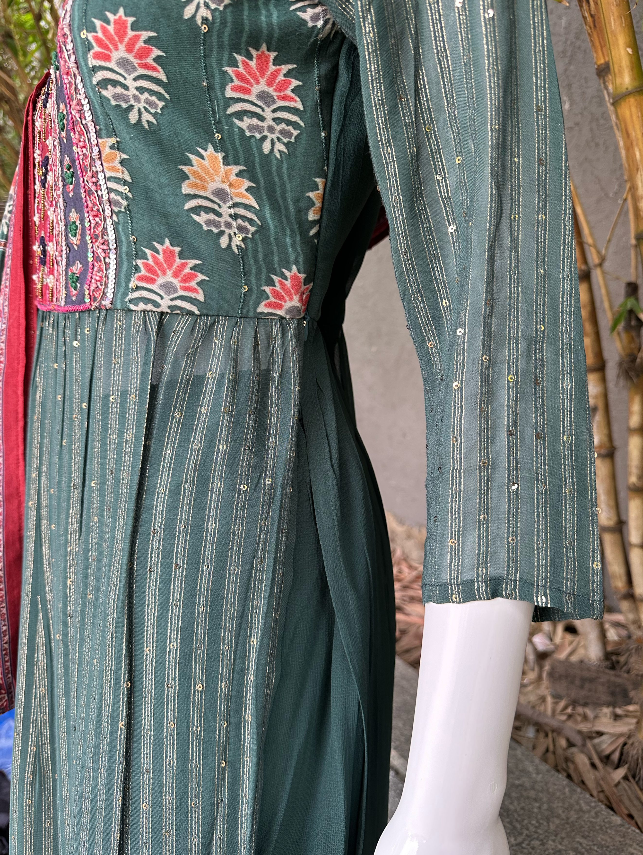 Image of Georgette Naira Style 3 piece