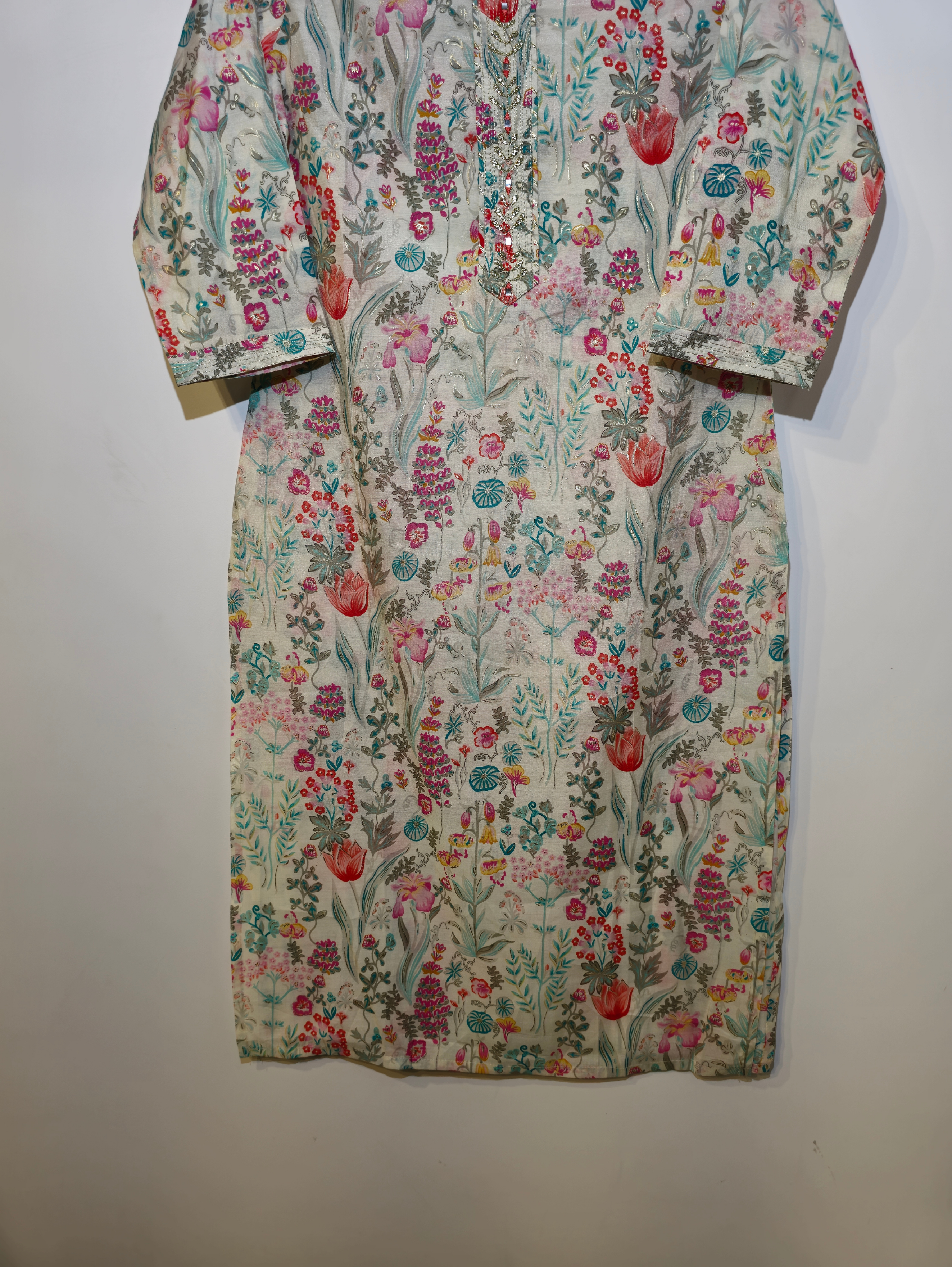 Designer Muslim Straight Kurti