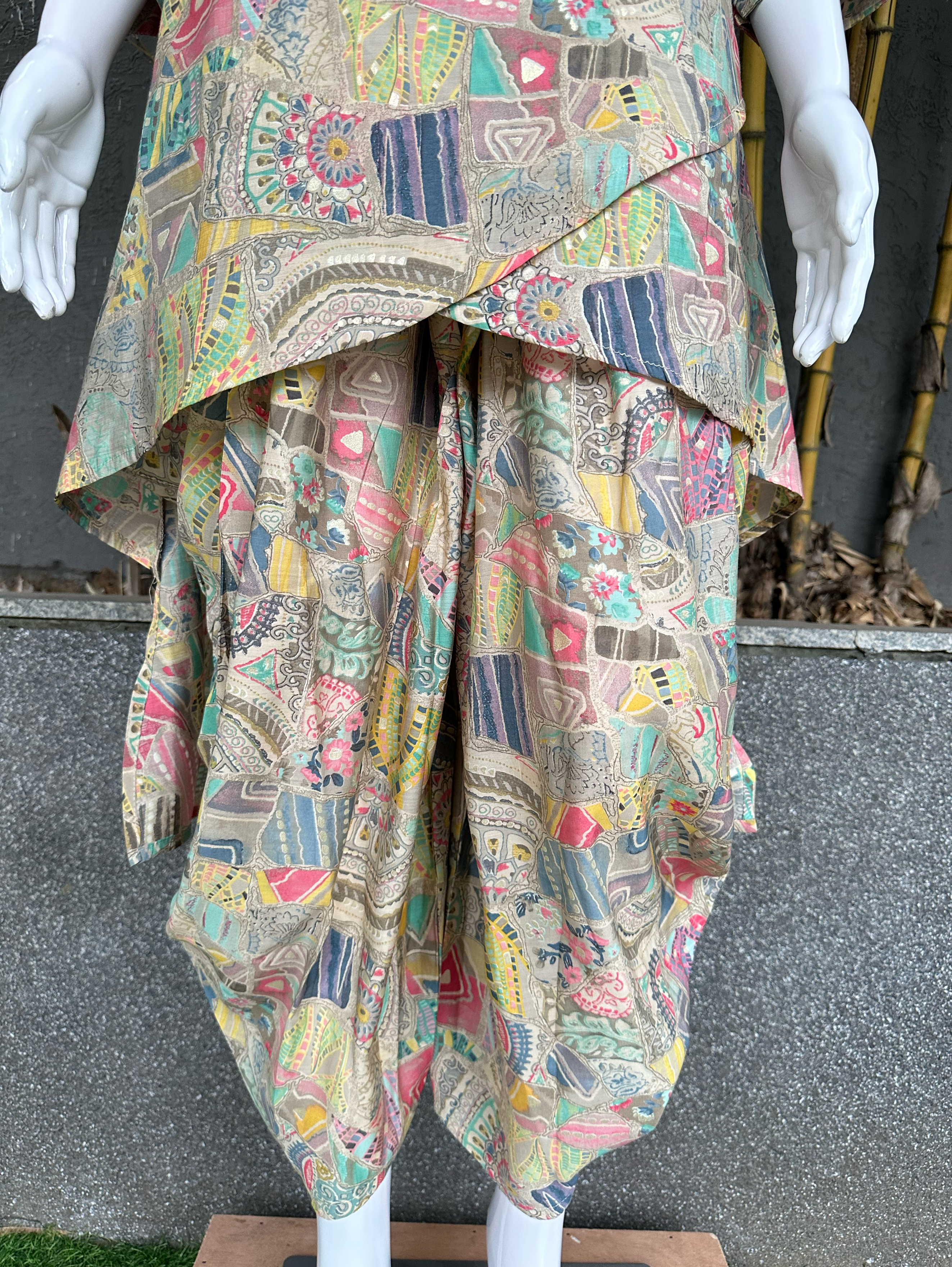 Image of Patiala Style Coord Set - Multiprint