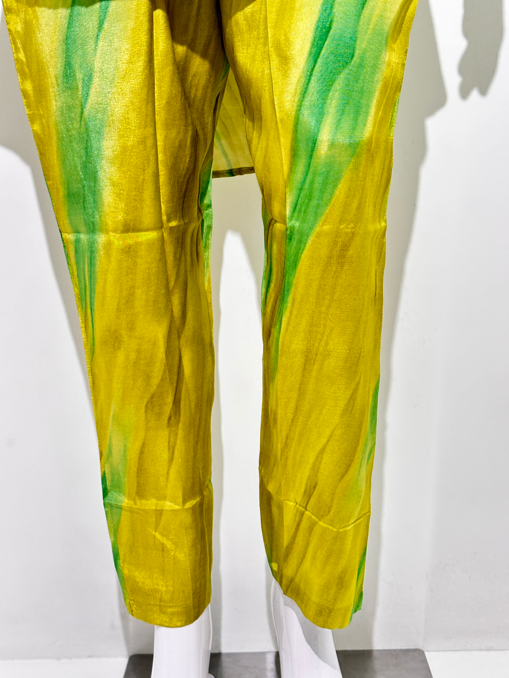 Muslin with Collar and Side Pocket work Coords