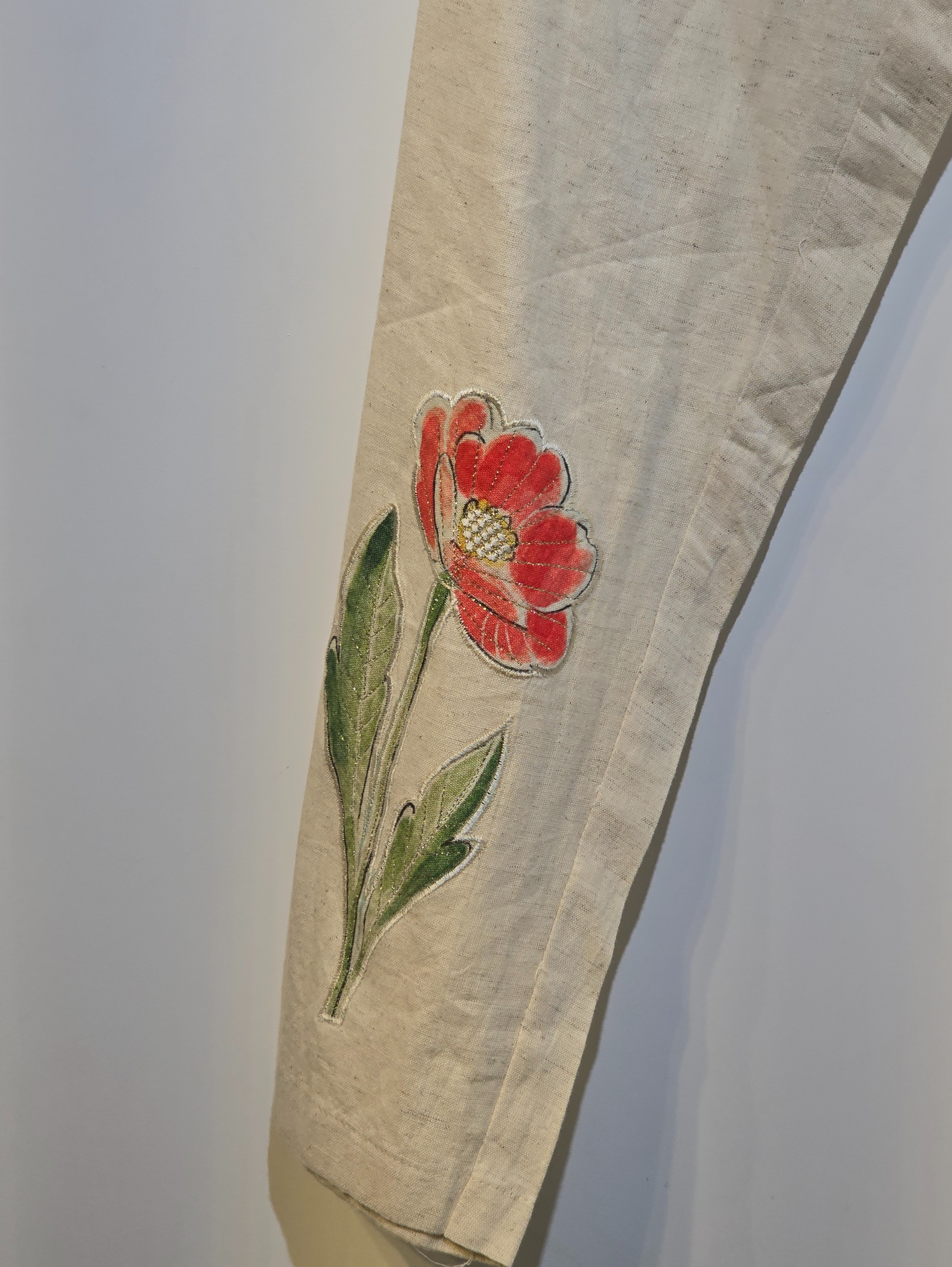 Image of Designer Mull Cotton Coord Set