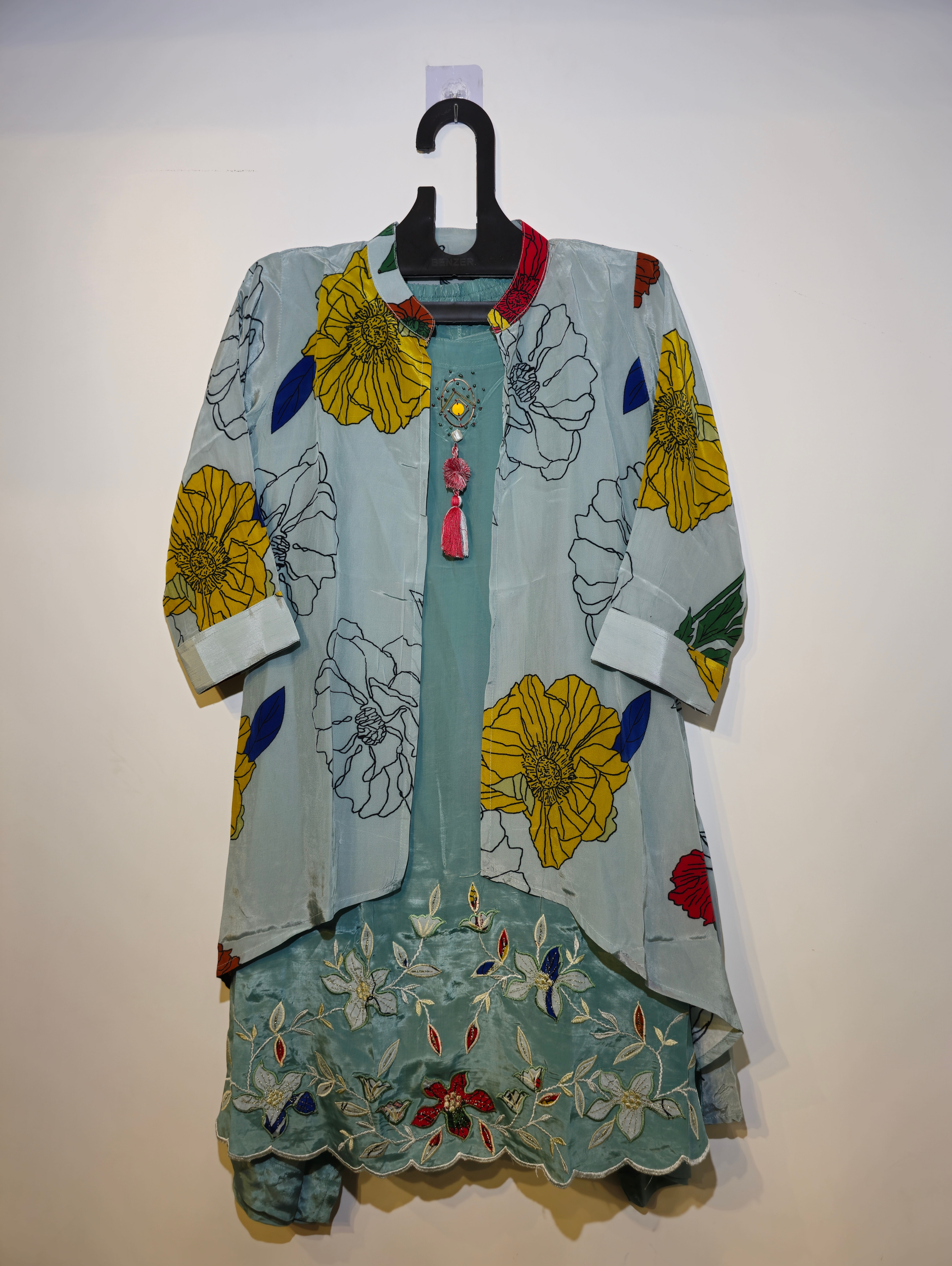 Image of Designer Crepe Coord Set