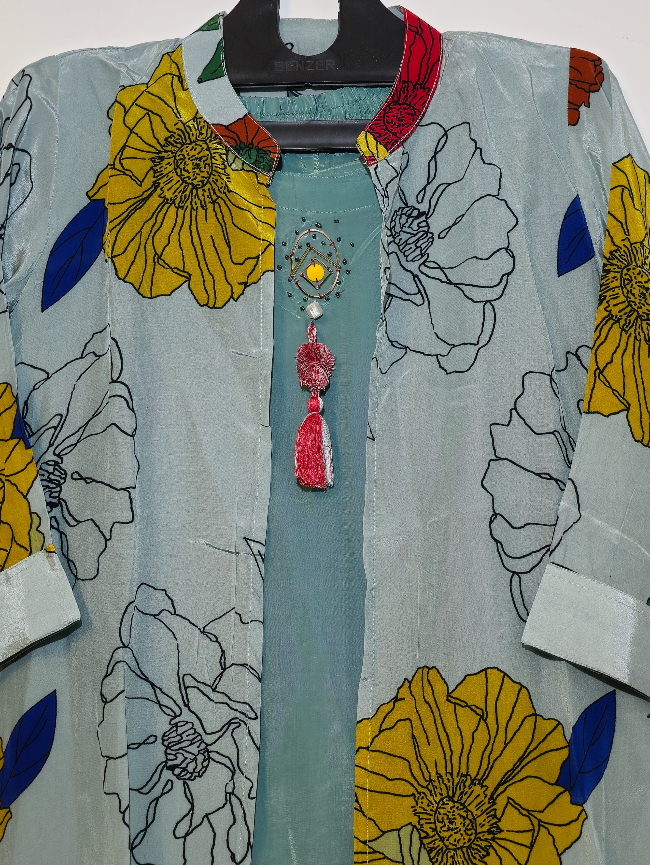 Image of Designer Crepe Coord Set