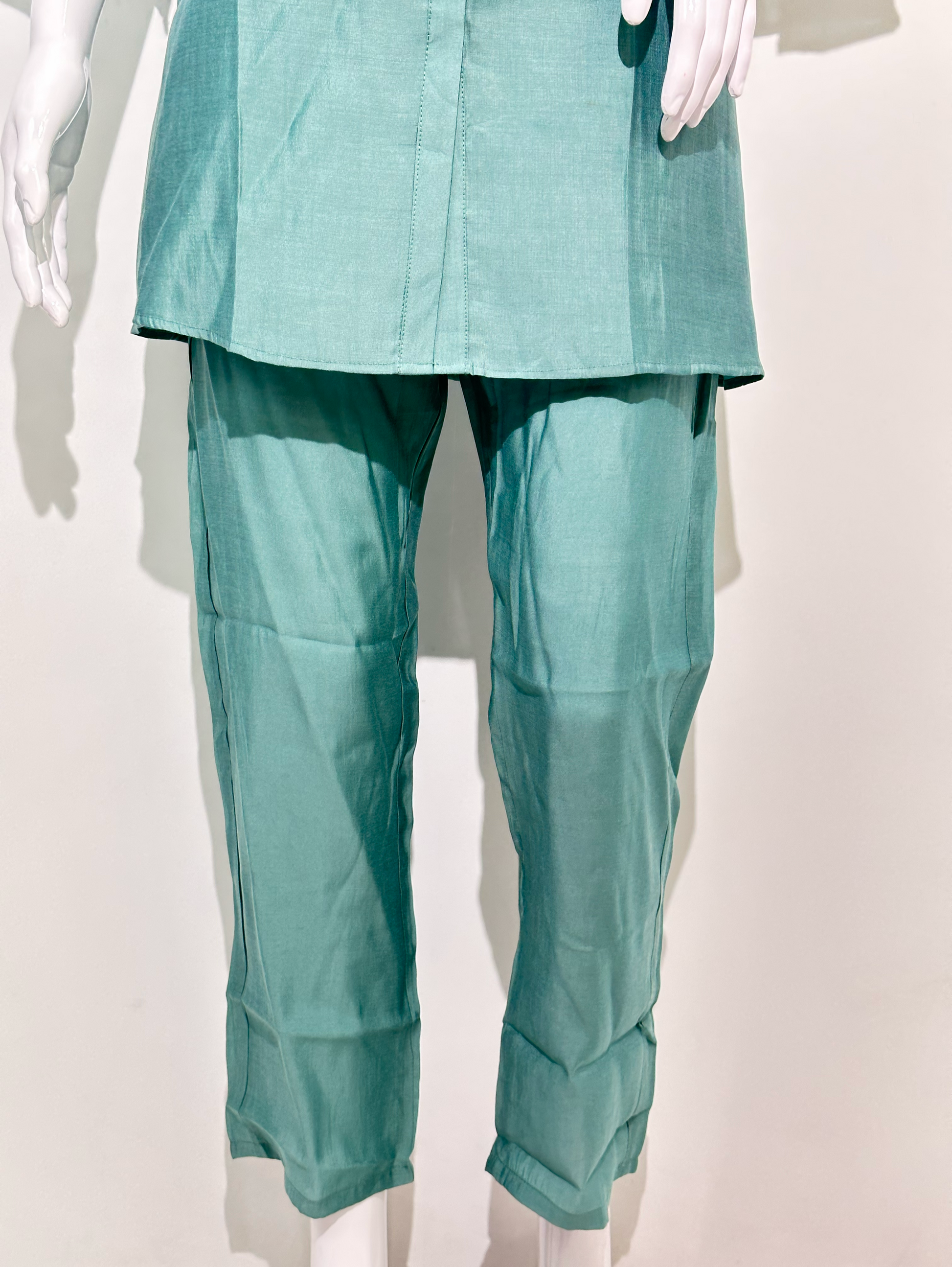 Sea Green Muslin Hand work Coords