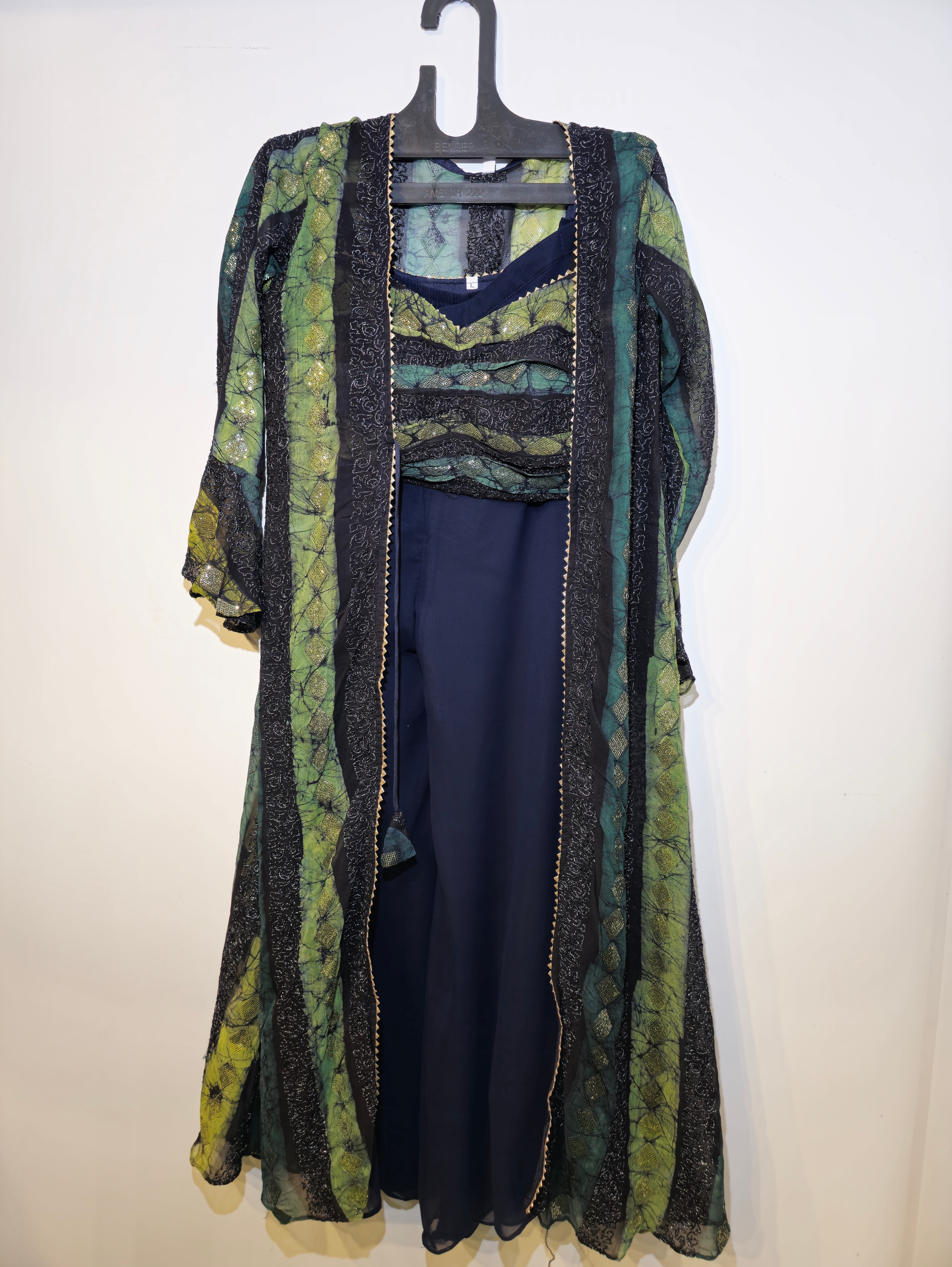 Image of Georgette Traditional 3 Piece