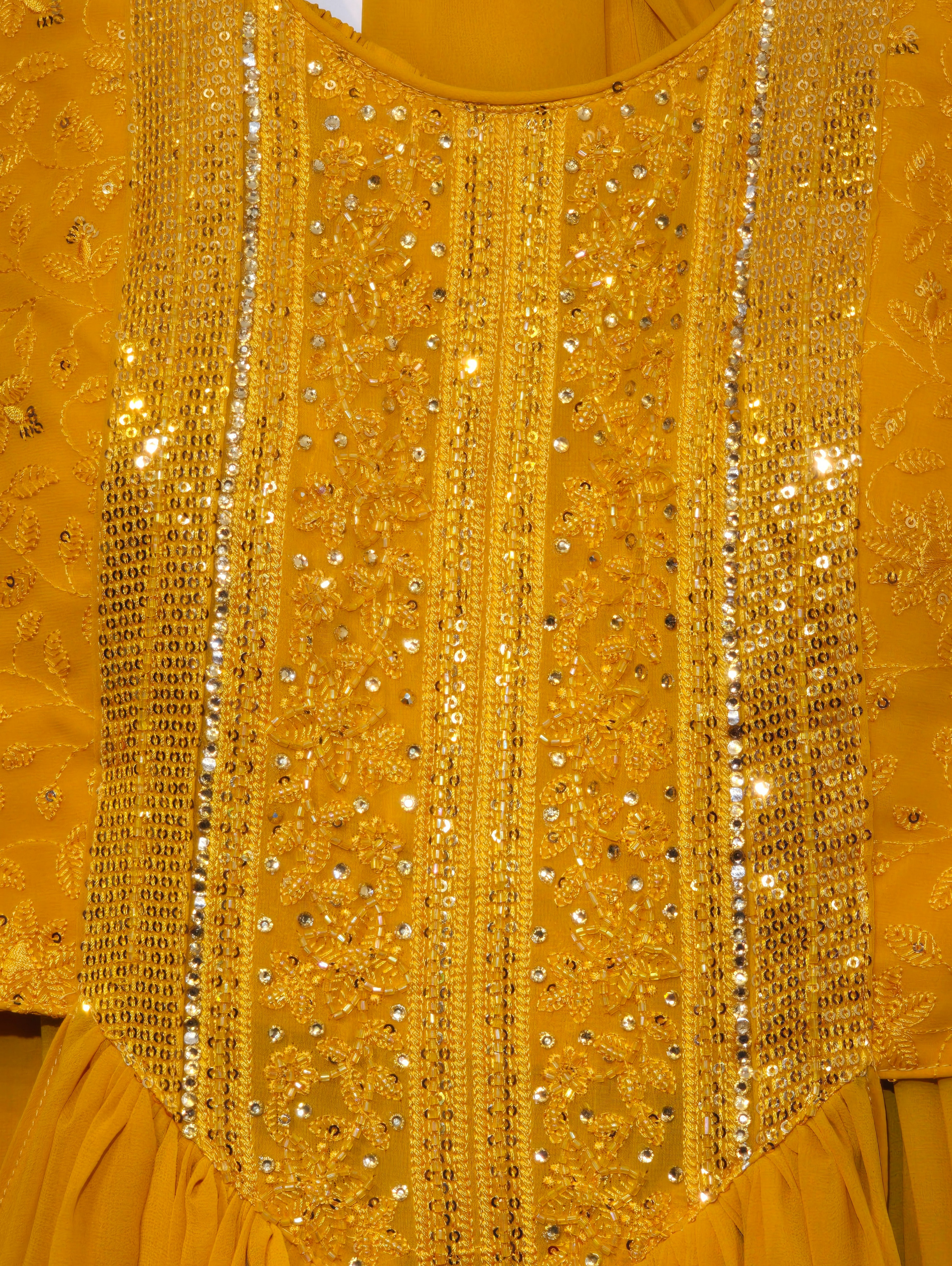 Image of Designer Georgette Traditional 3 Piece