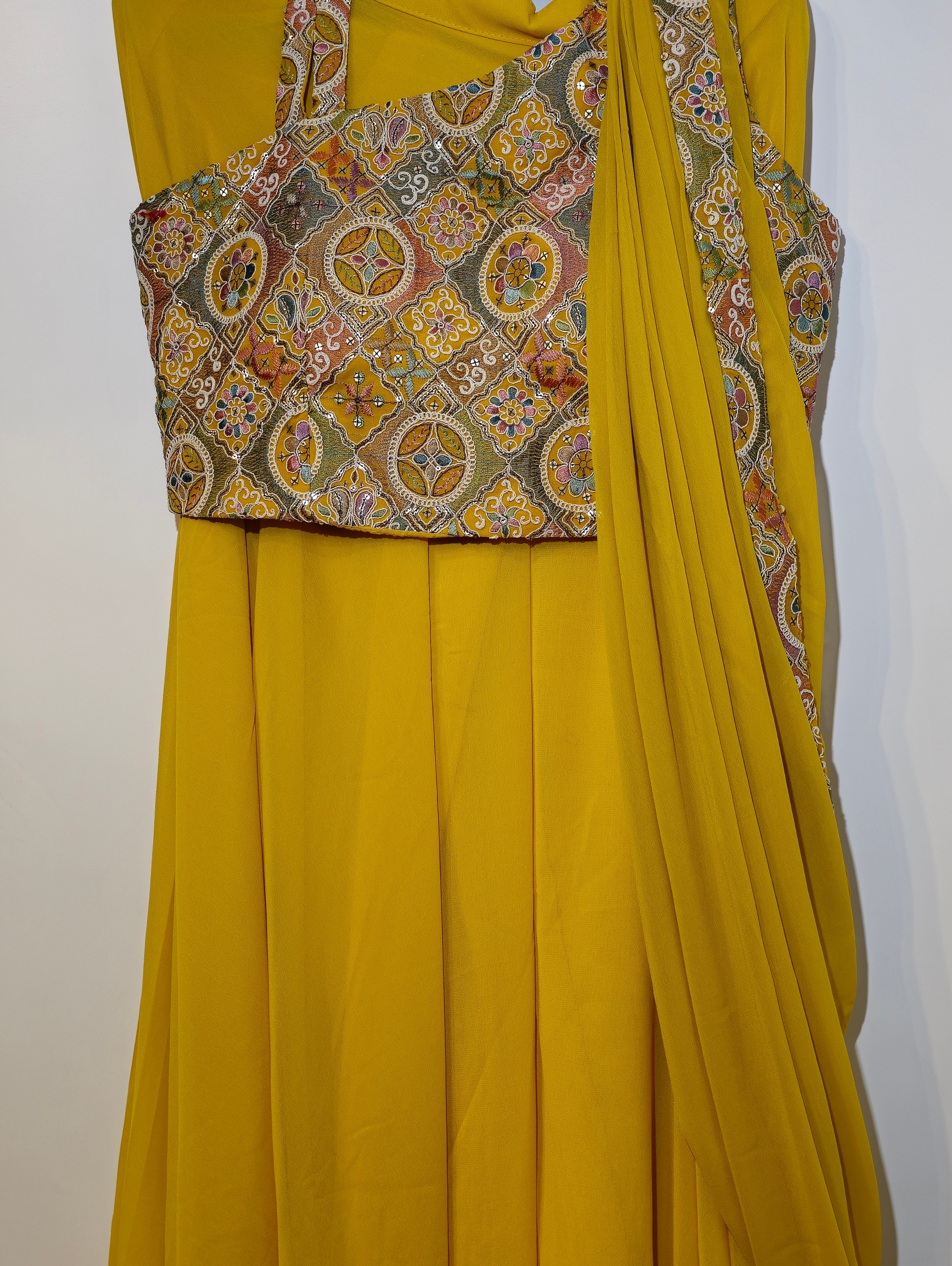 Georgette Traditional 3 Piece