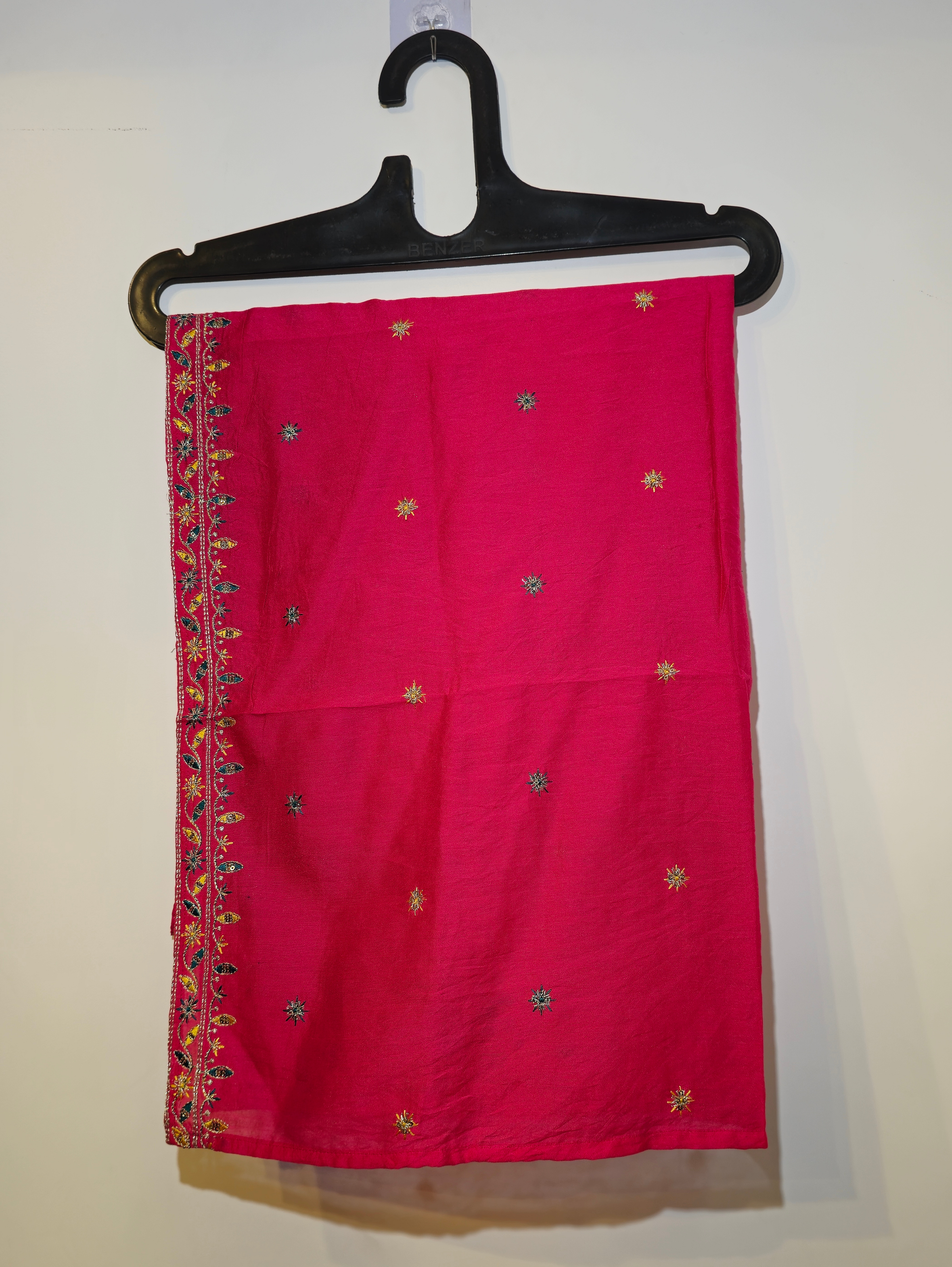 Image of Pure Muslin Flared Kurti Set - 3 Piece