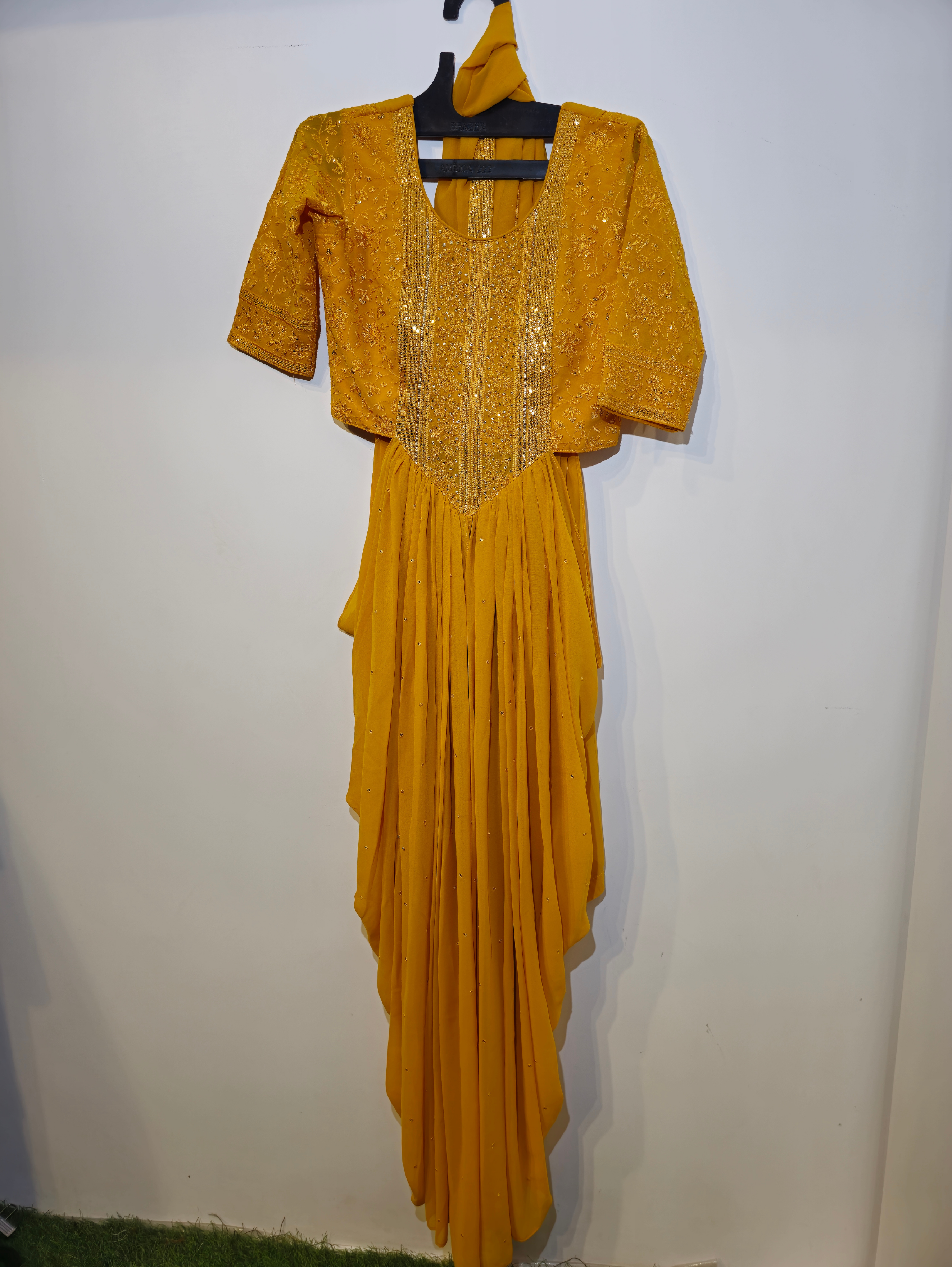 Image of Designer Georgette Traditional 3 Piece