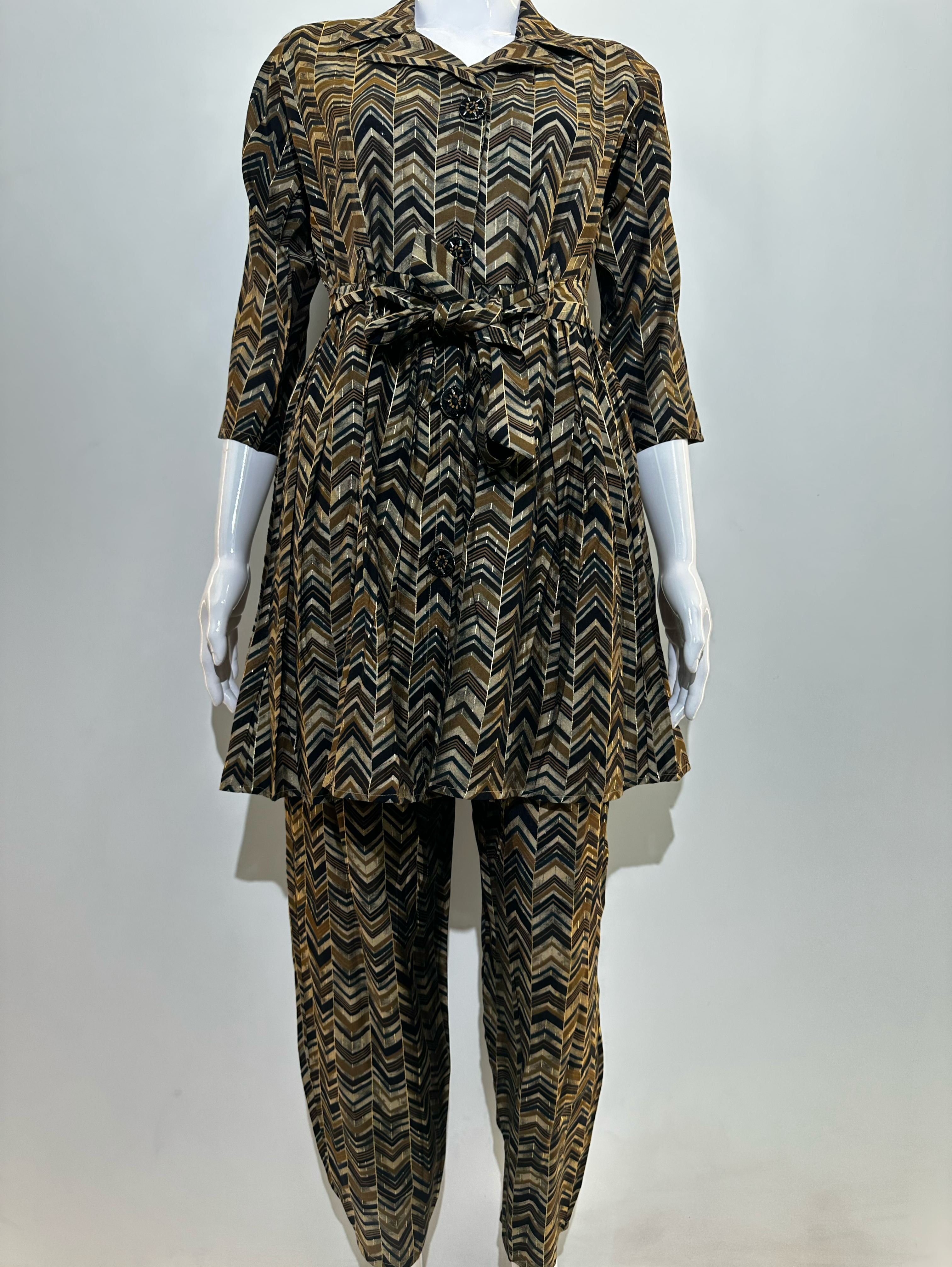 Muslin Pattern Work Coord Set - 2 piece