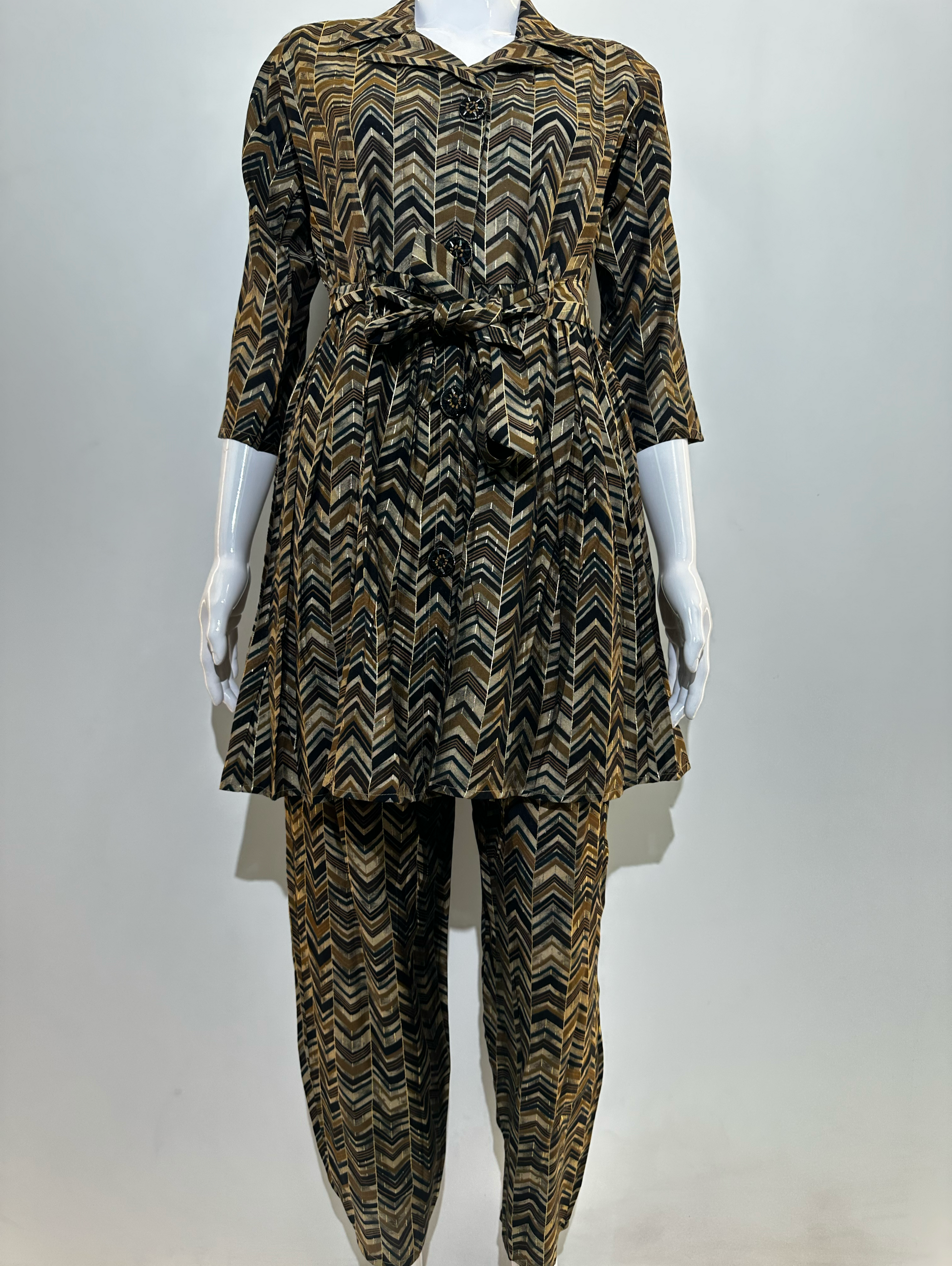 Muslin Pattern Work Coord Set - 2 piece