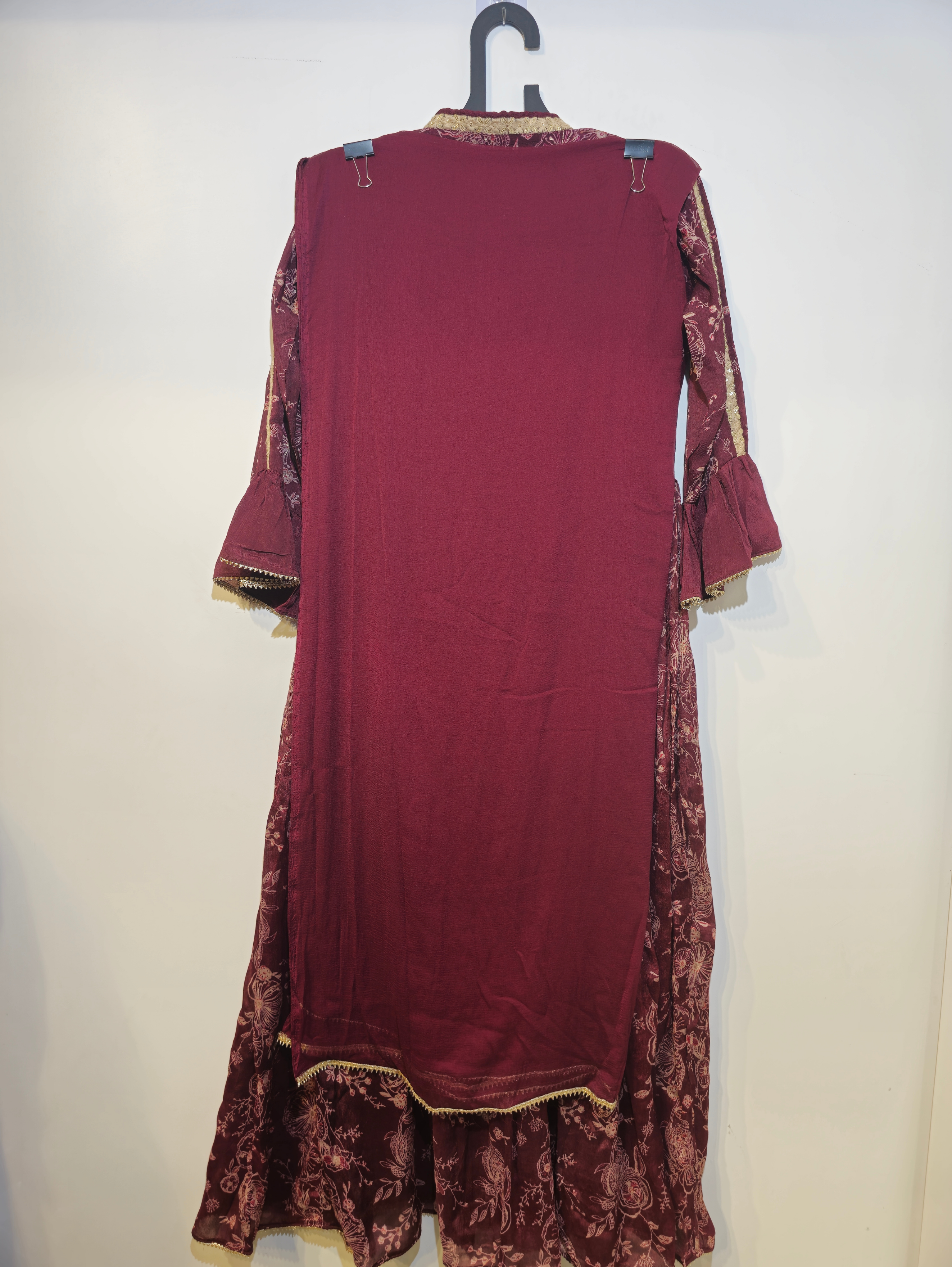 Image of Designer Georgette Set with work - 3 Piece