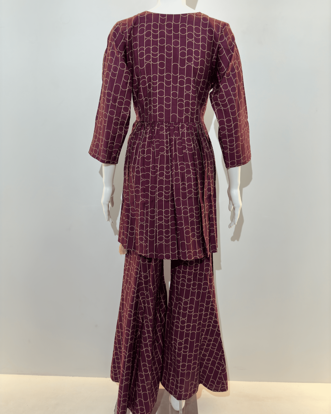 Image of Wine Alia Cut Coords - 2 Piece