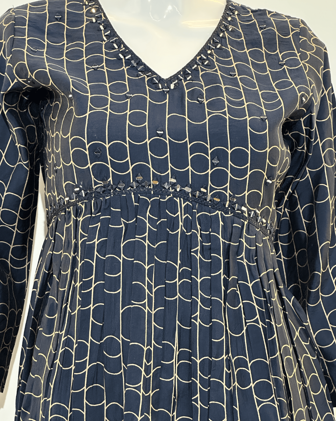 Image of Blue Alia Cut Coords - 2 Piece
