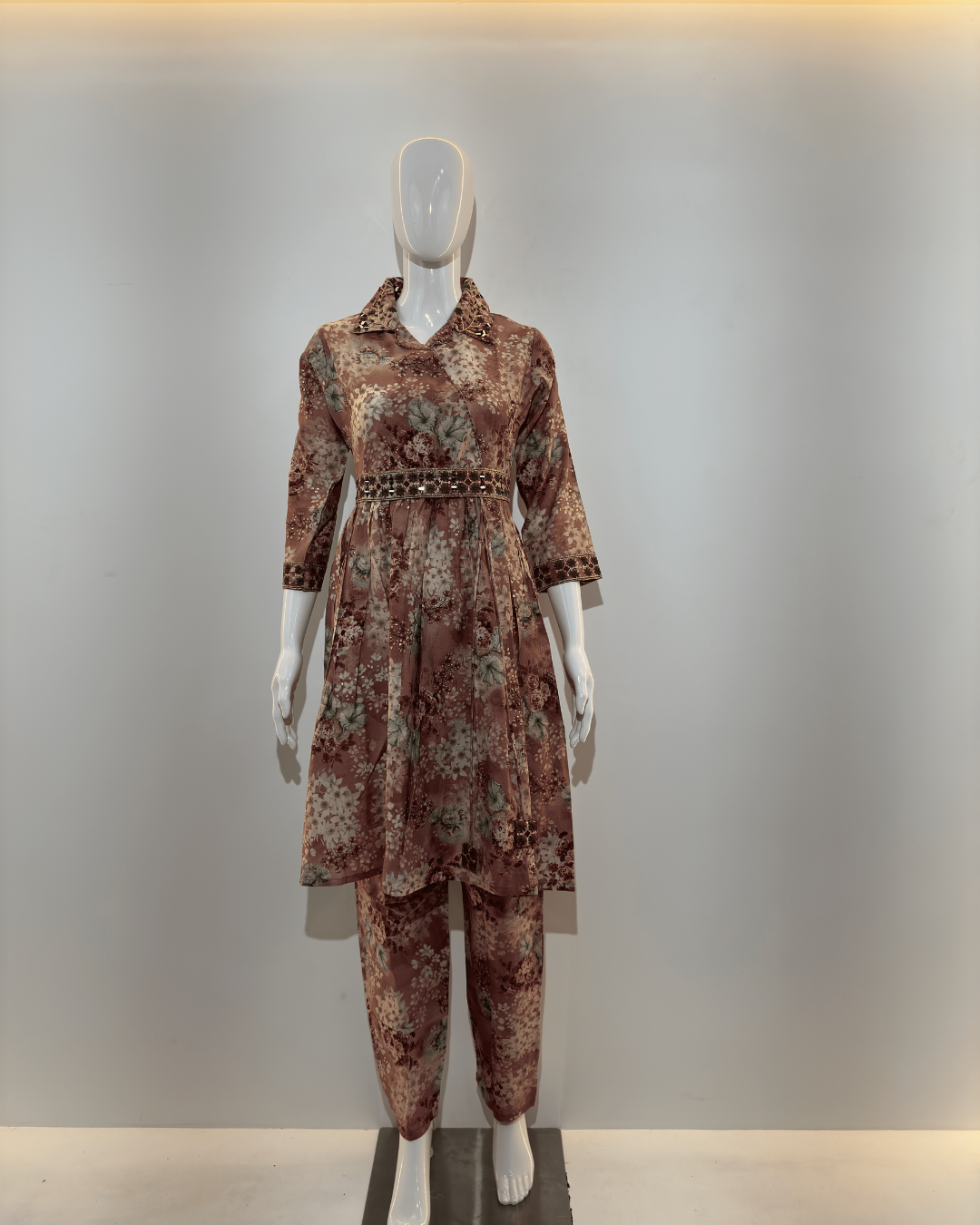 Image of Muslin Premium Work Coords- 2 Piece