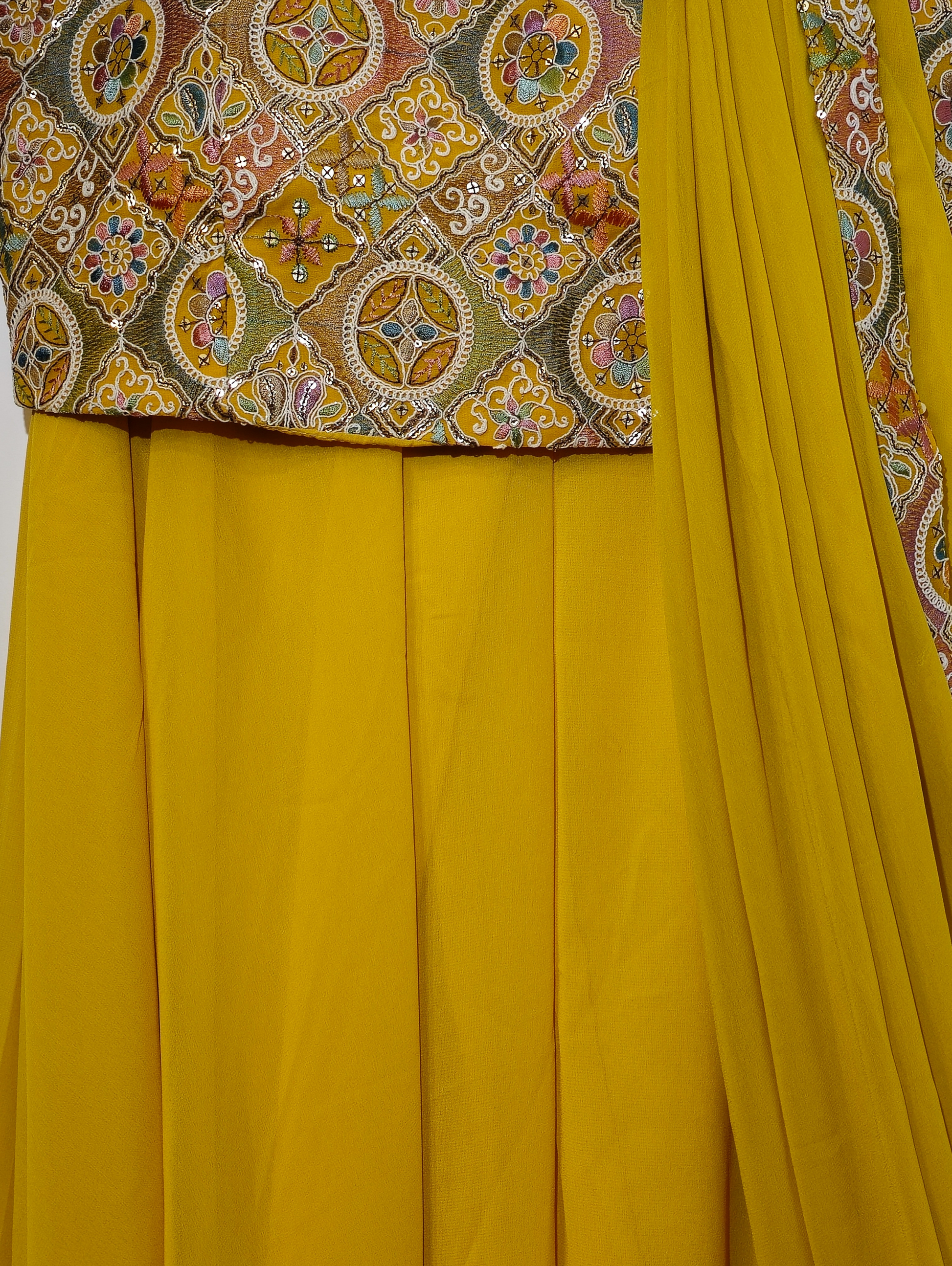 Georgette Traditional 3 Piece