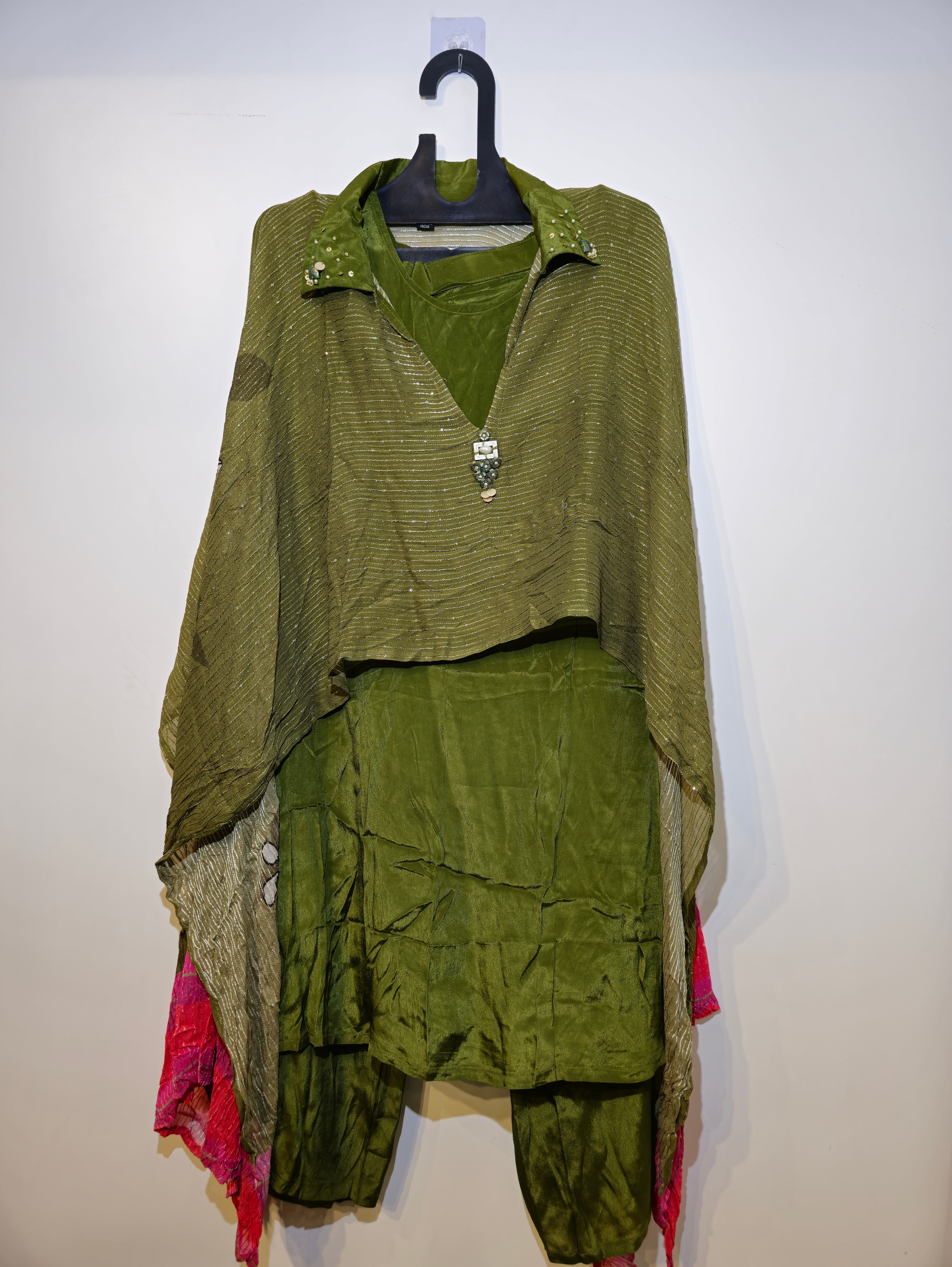 Image of Designer Crepe Coord Set