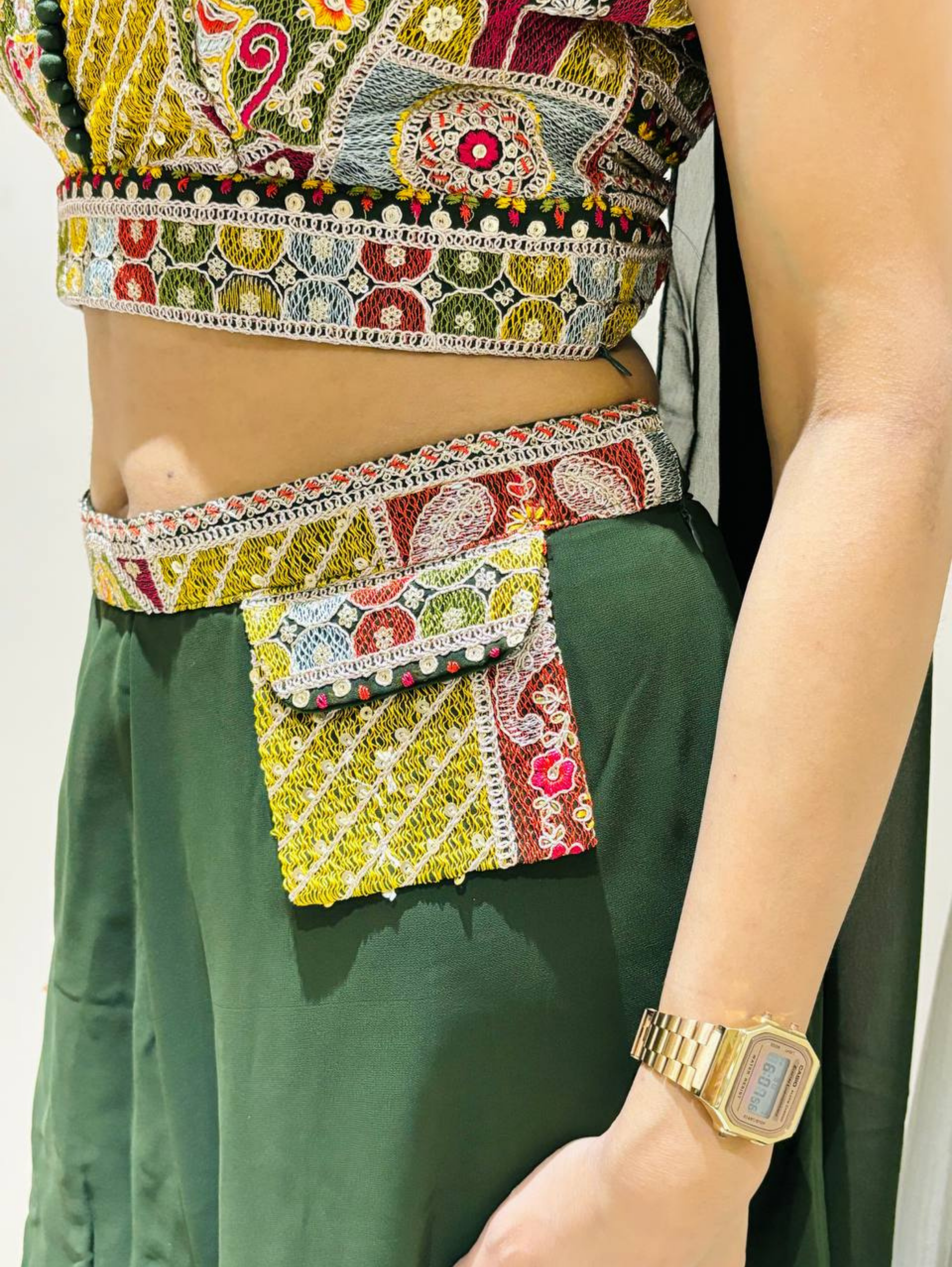 Designer Georgette Traditional 3 Piece