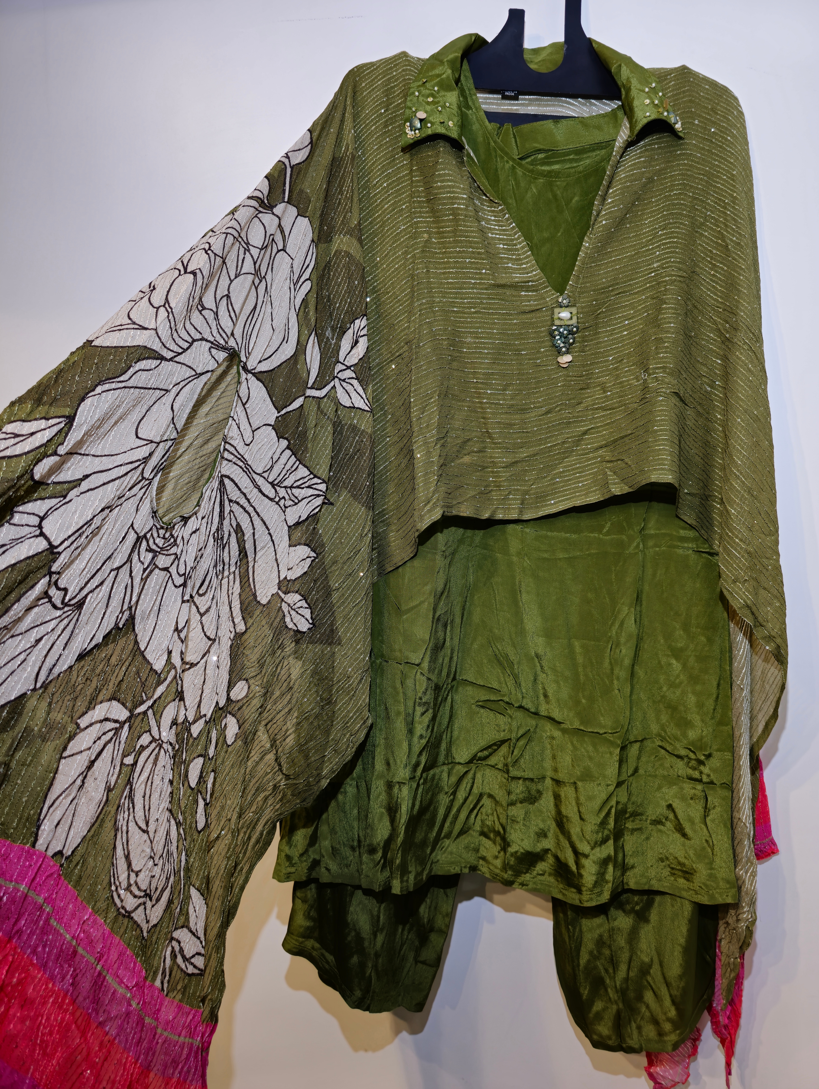 Image of Designer Crepe Coord Set