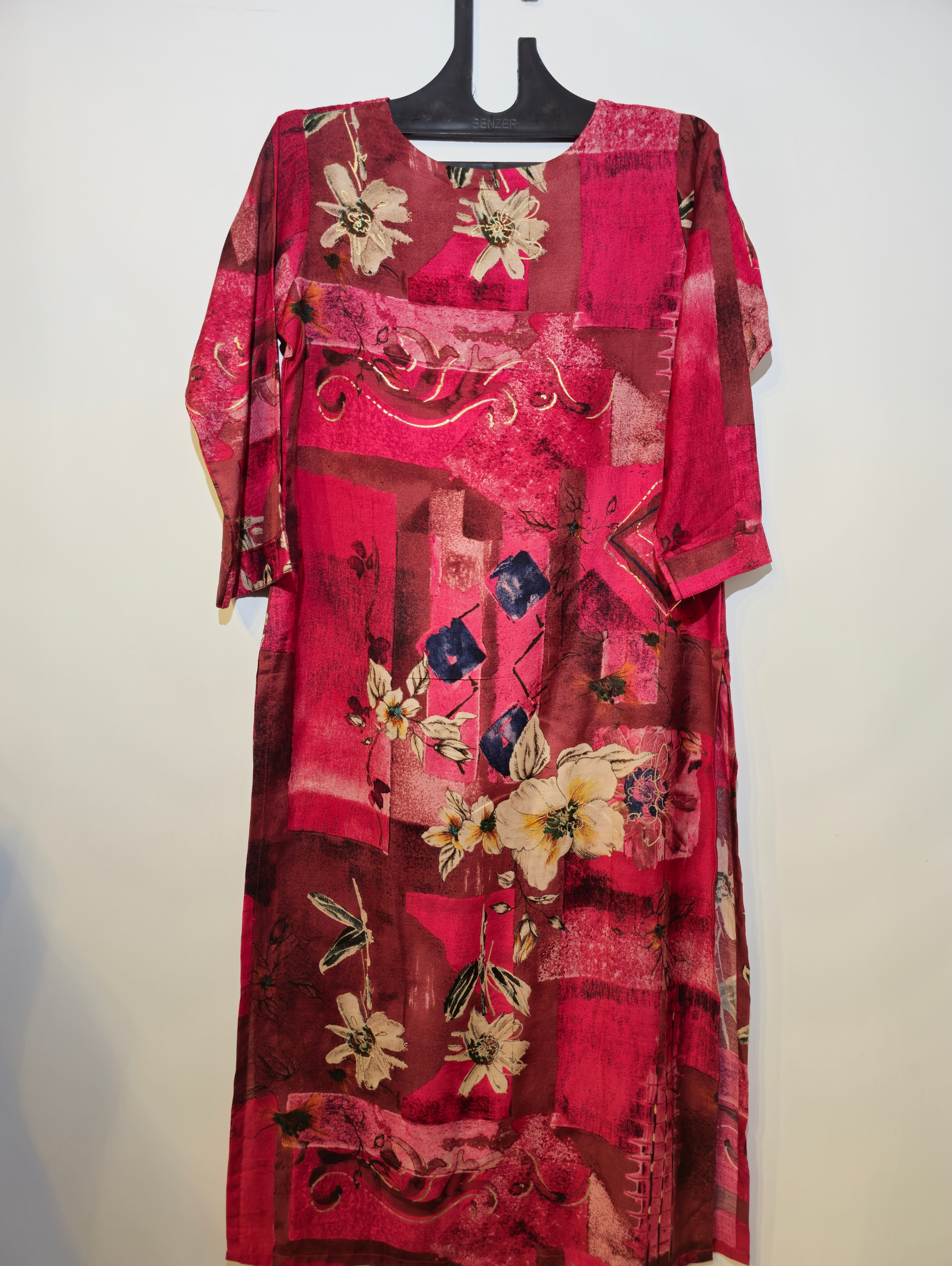 Image of Designer Muslin Straight Kurti