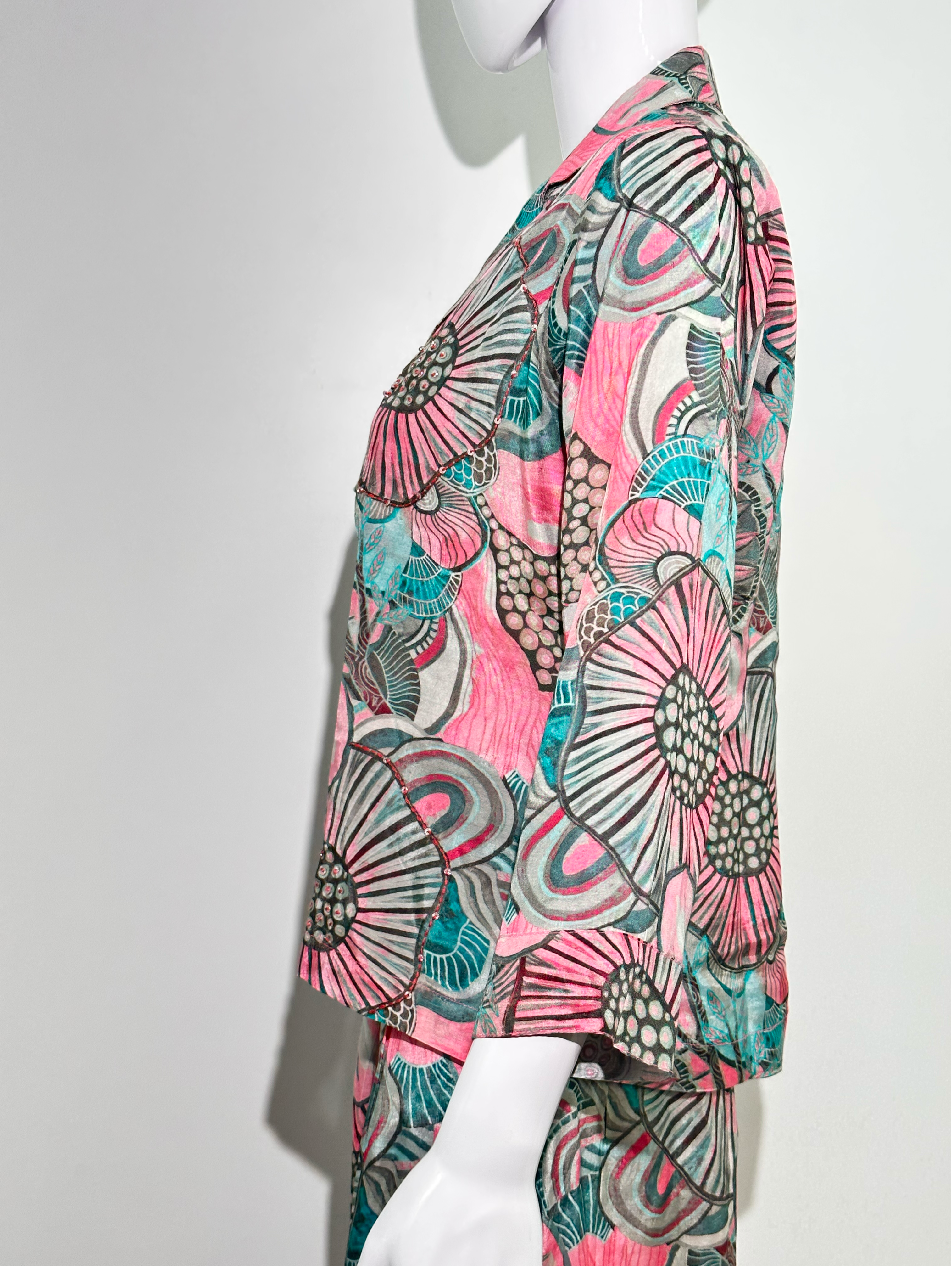 Image of Muslin Embroidery Sequence Coords - 3 Piece