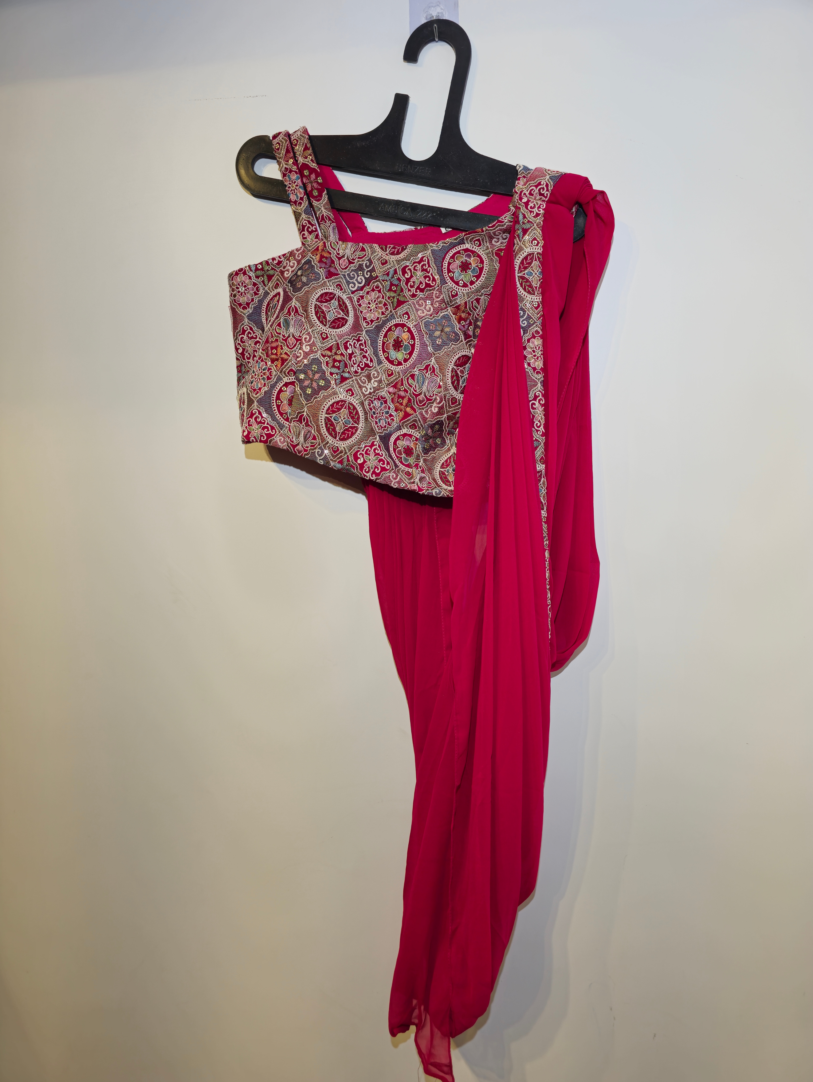 Image of Designer Georgette Traditional 3 Piece