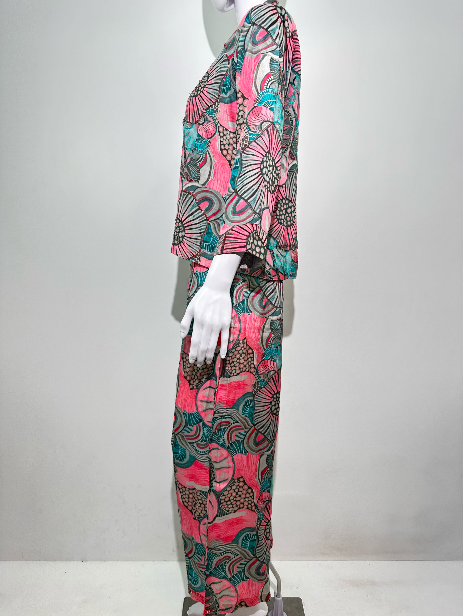 Muslin Embroidery Sequence Coords - 3 Piece