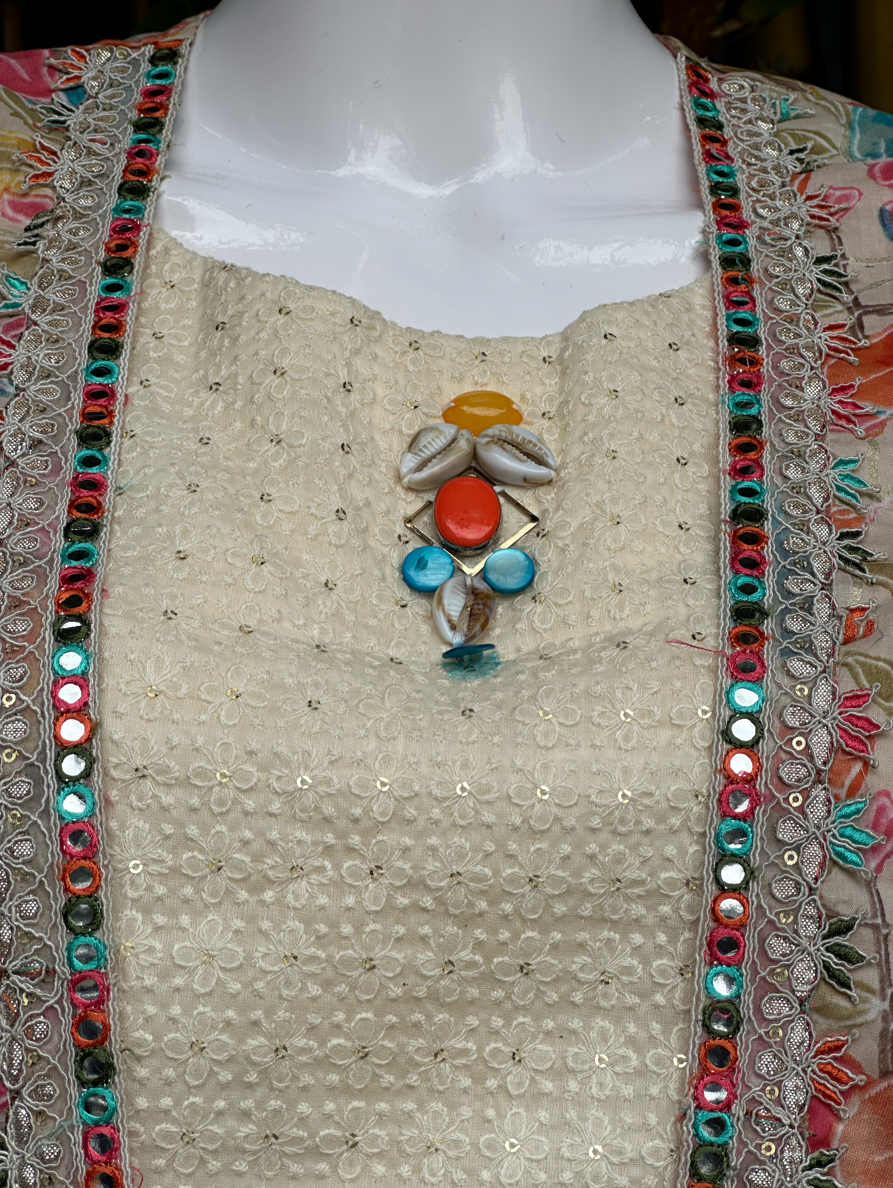 Image of Designer Sharara Set with work - 3 Piece