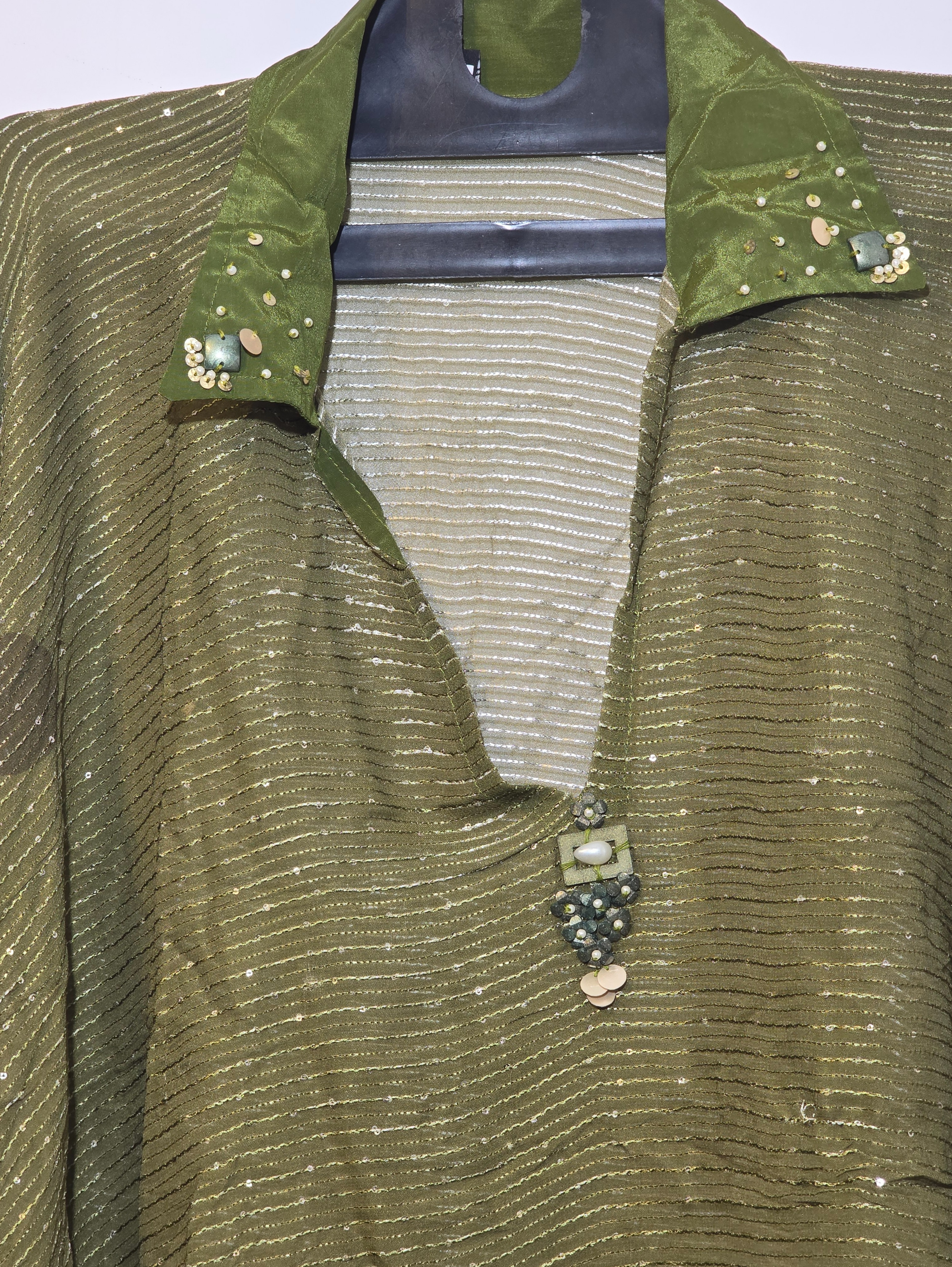 Image of Designer Crepe Coord Set