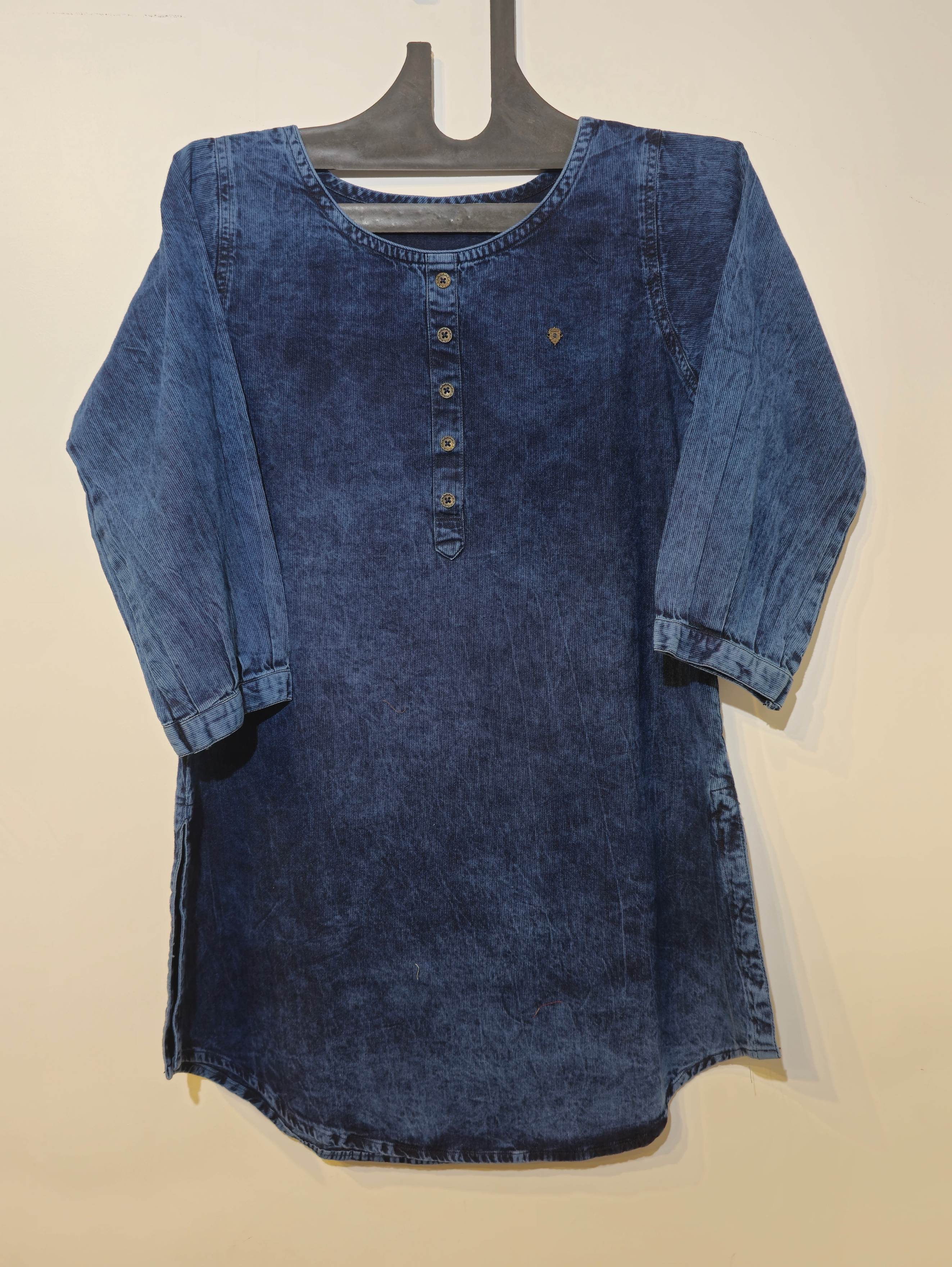 Image of Designer Denim Tunic