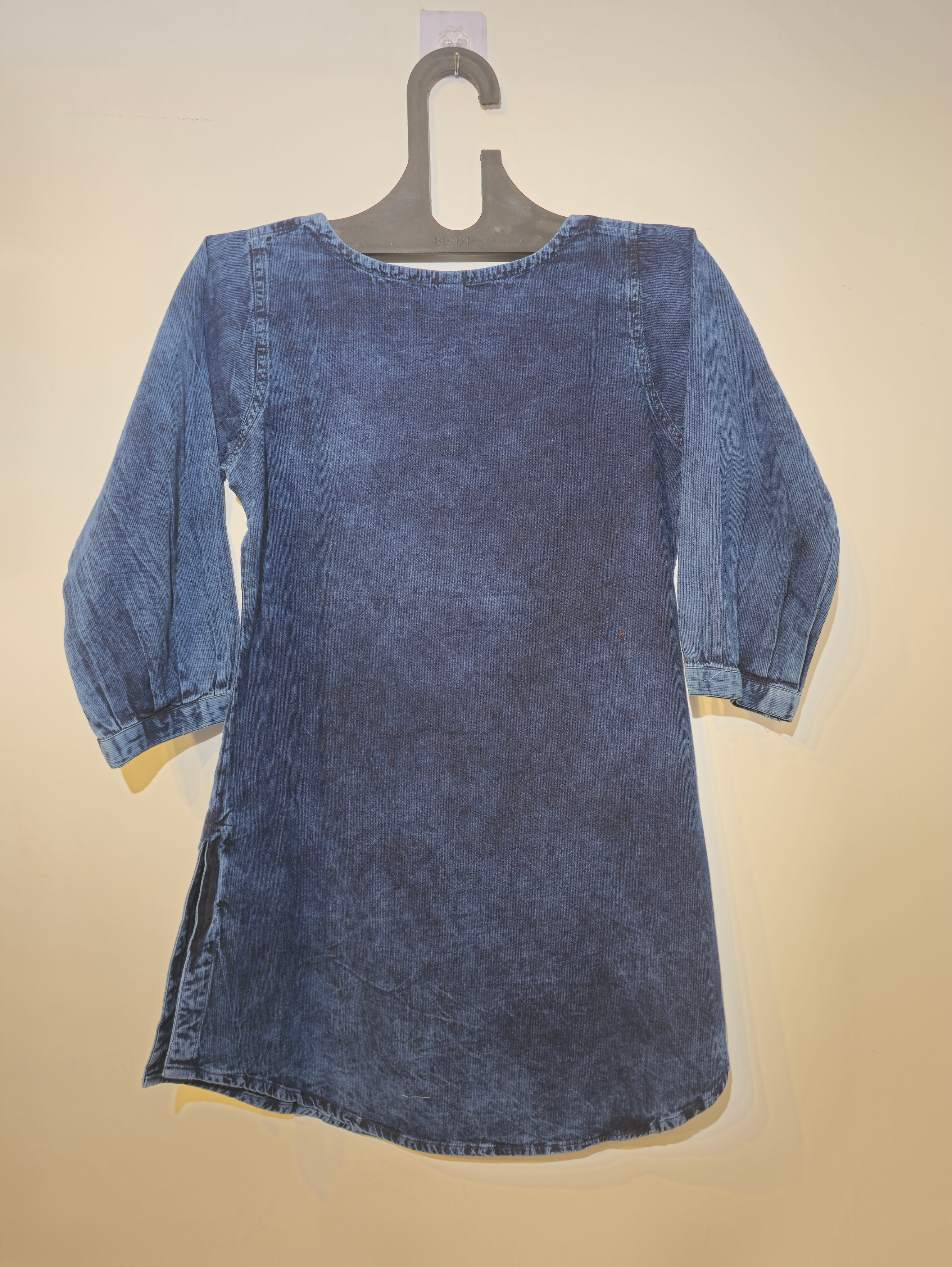 Image of Designer Denim Tunic