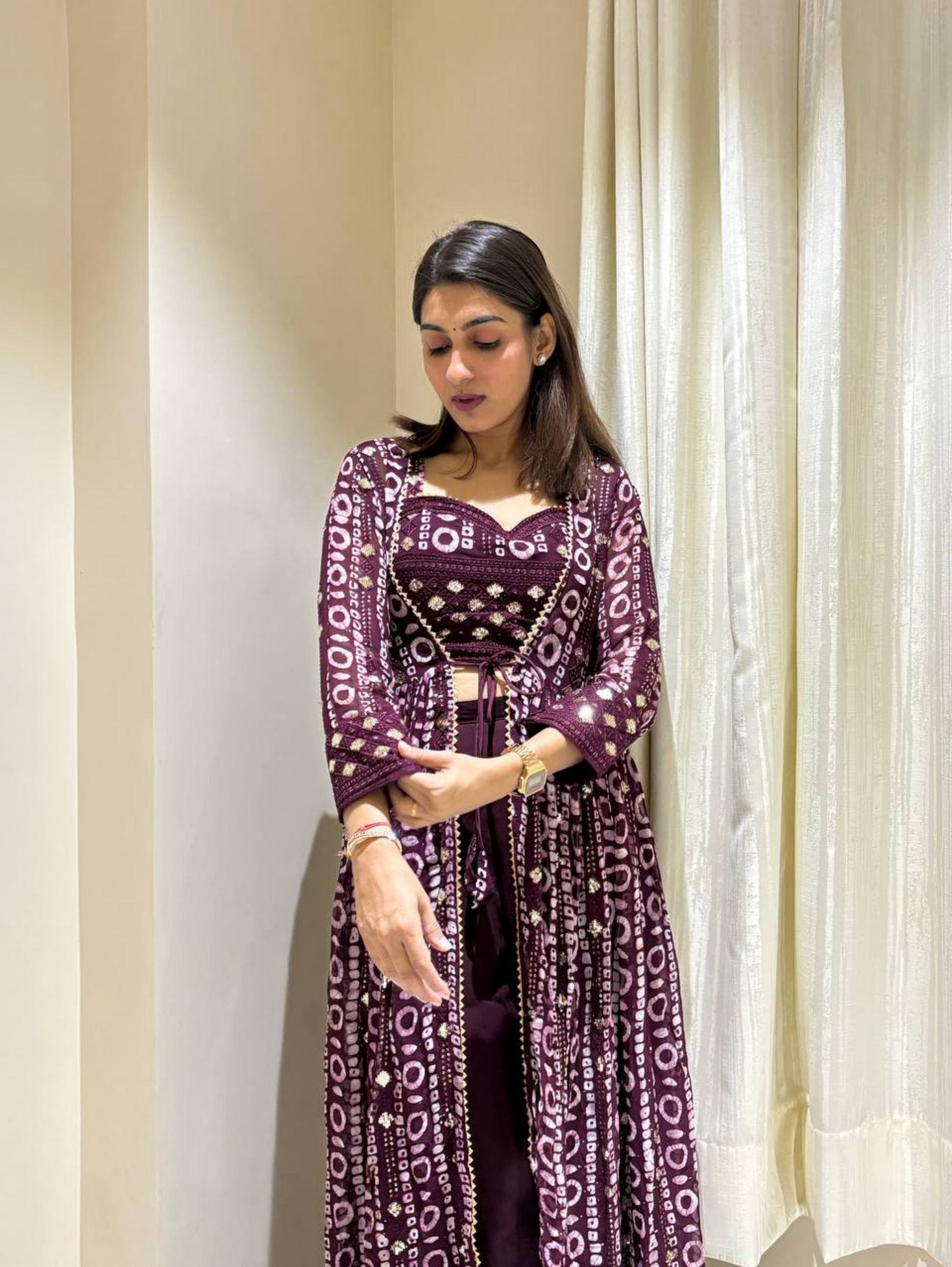 Designer Georgette Traditional 3 Piece