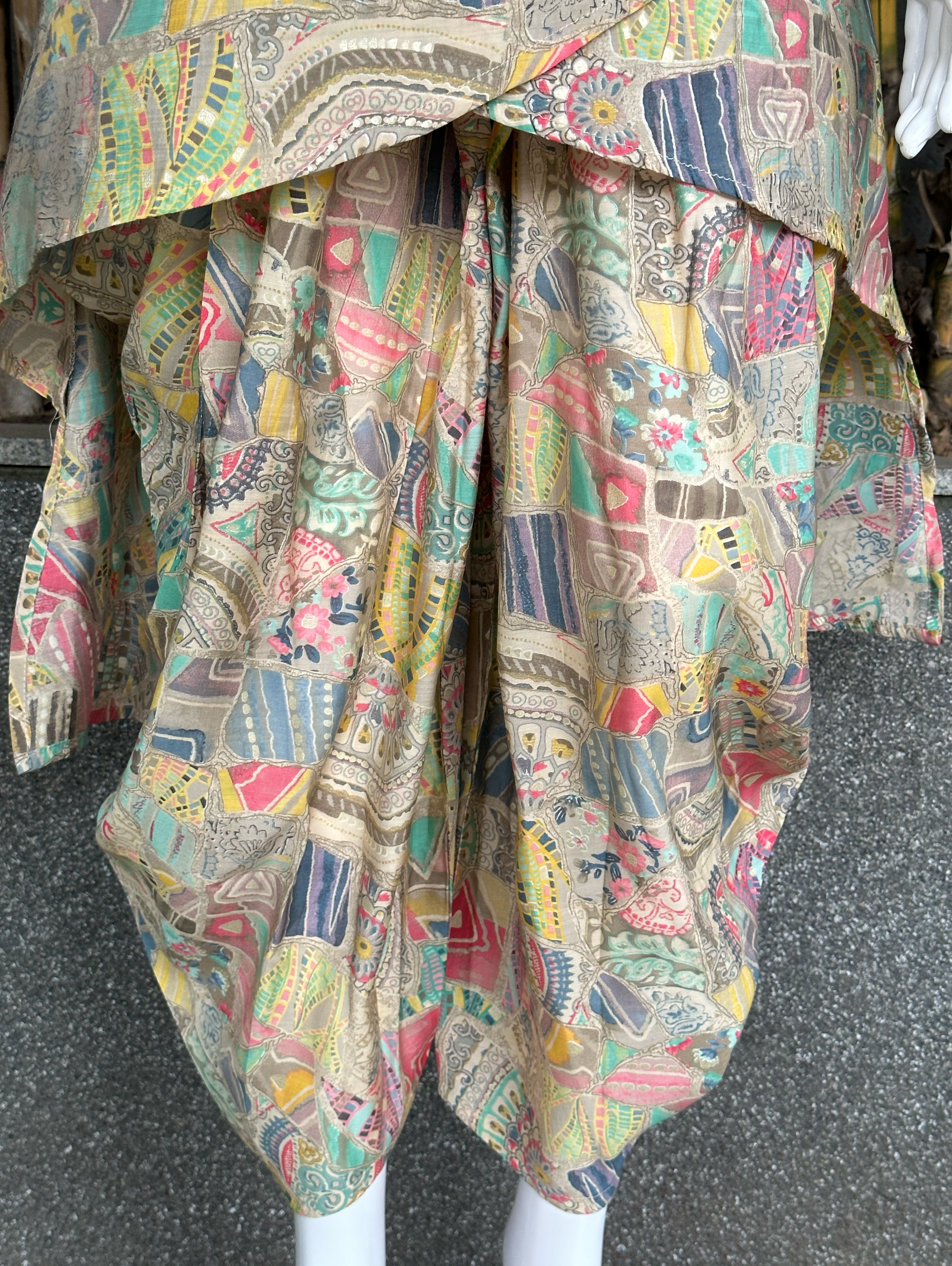 Image of Patiala Style Coord Set - Multiprint