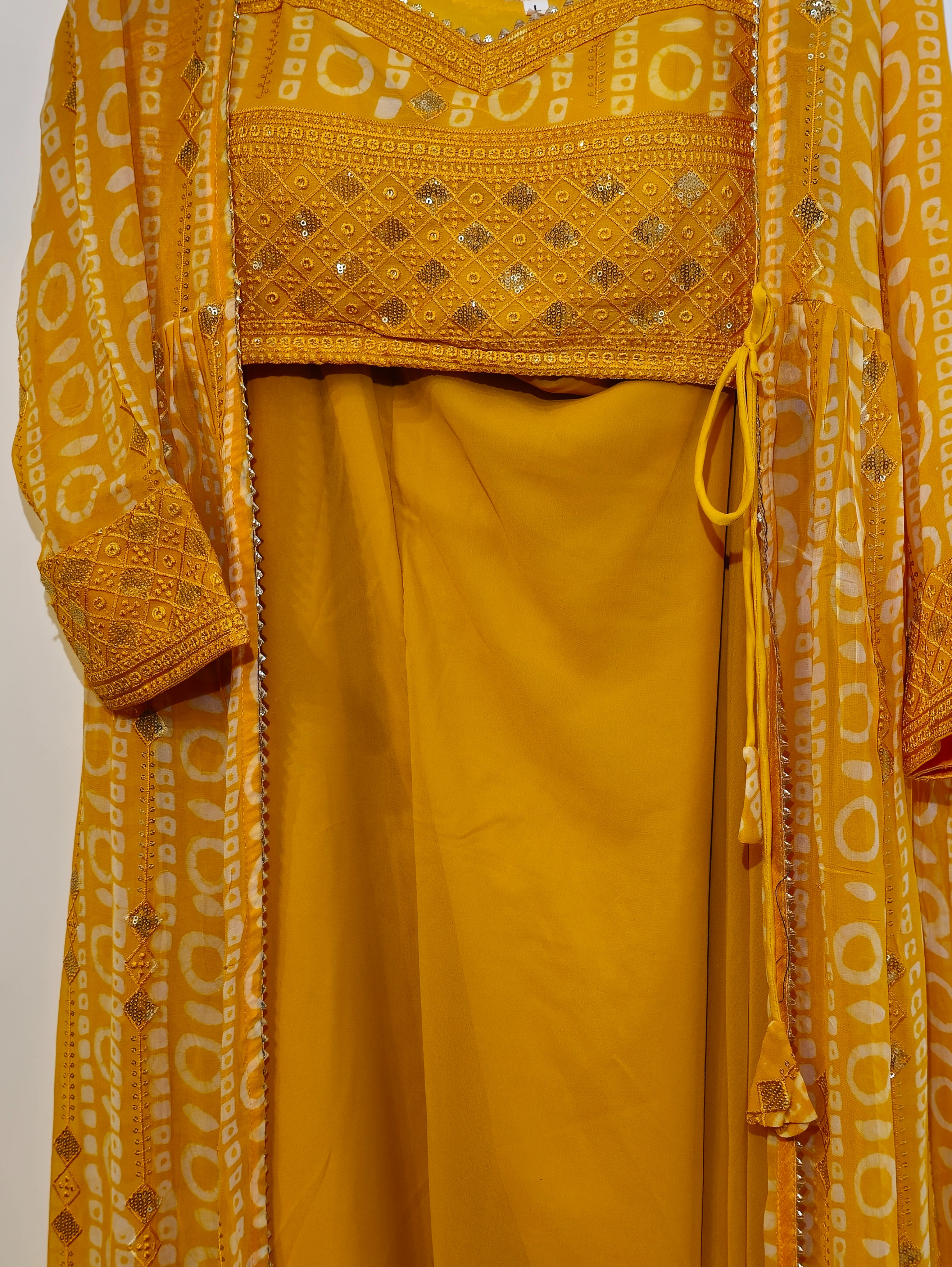 Image of Designer Georgette Traditional 3 Piece