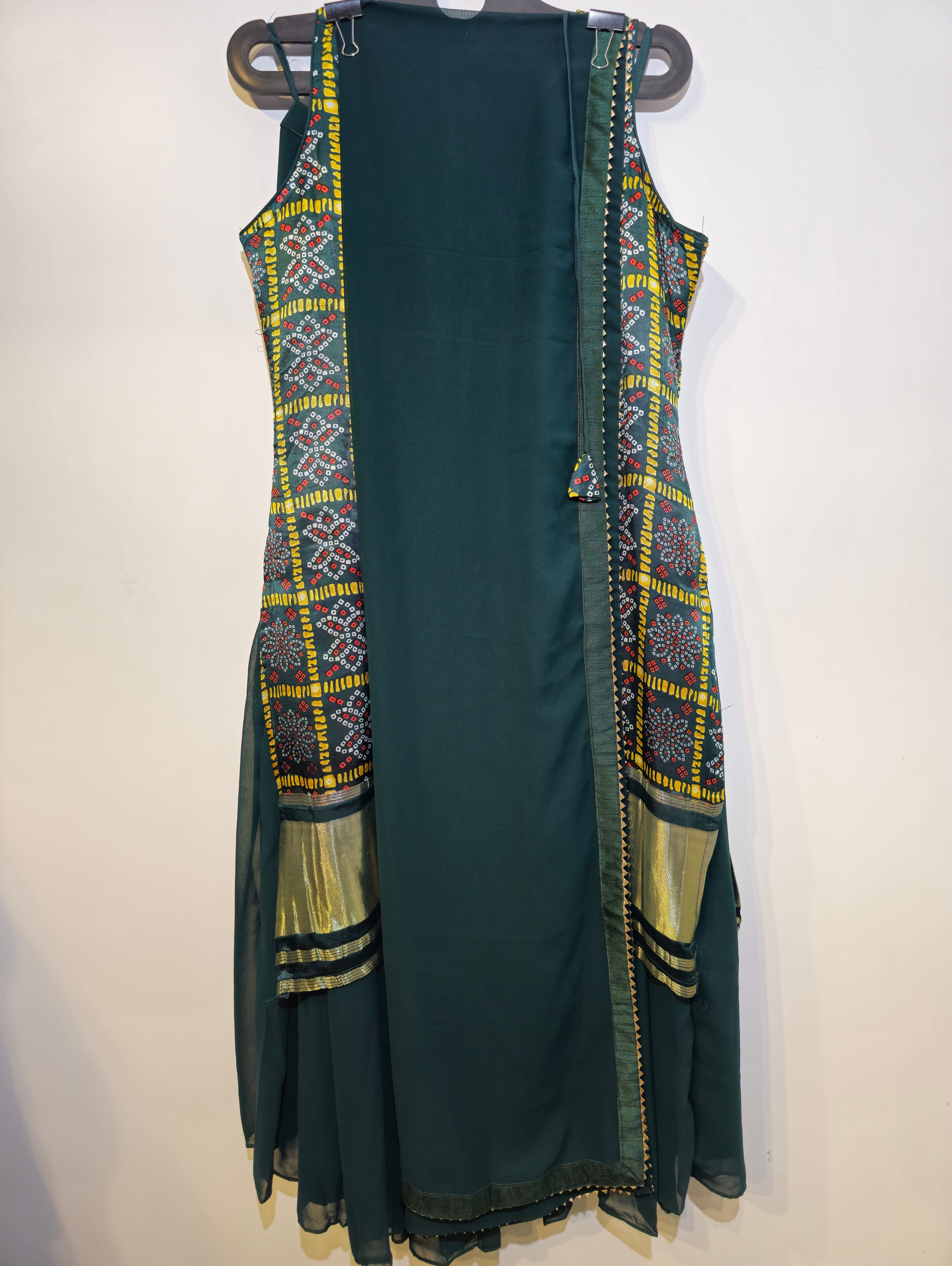 Image of Designer Bandhni Traditional 3 Piece