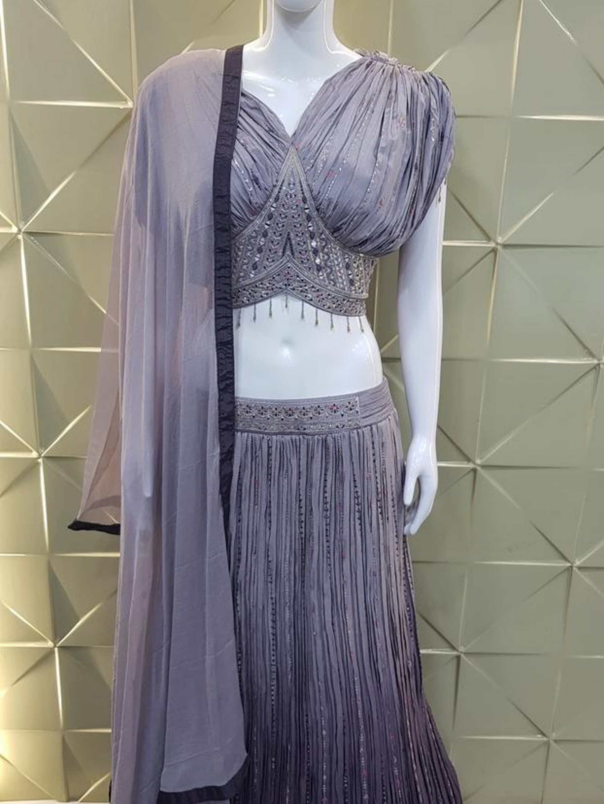 Copy of Georgette Traditional 3 Piece