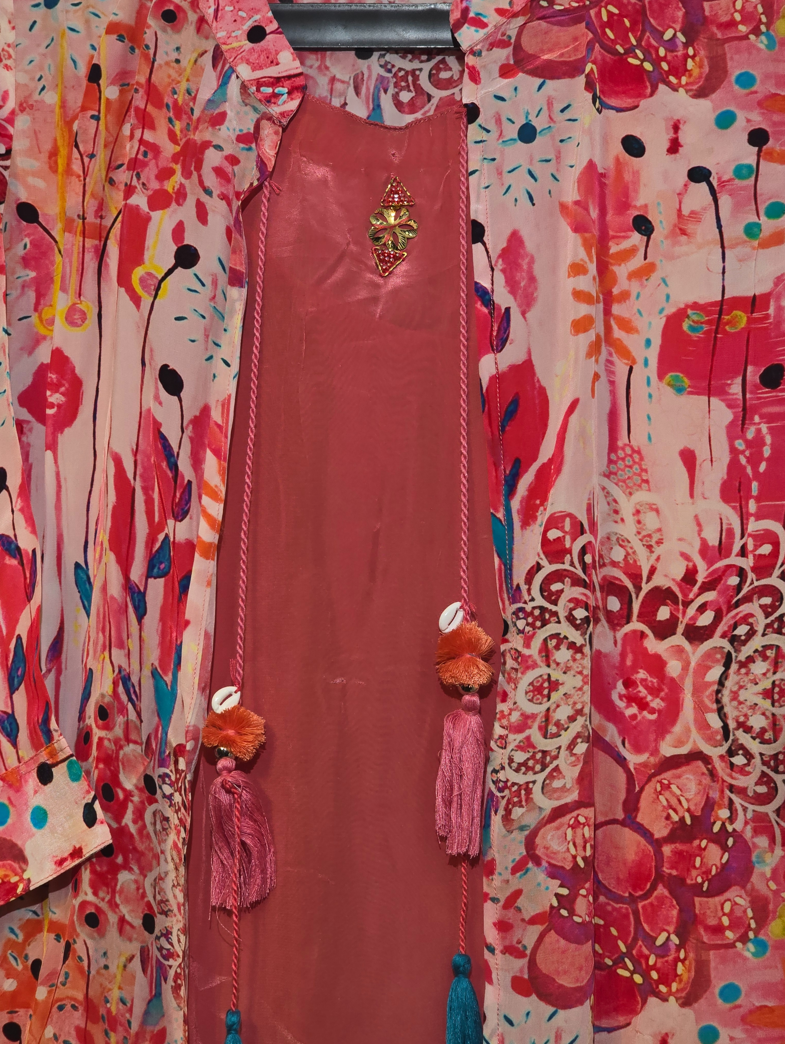 Image of Designer Crepe Coord Set