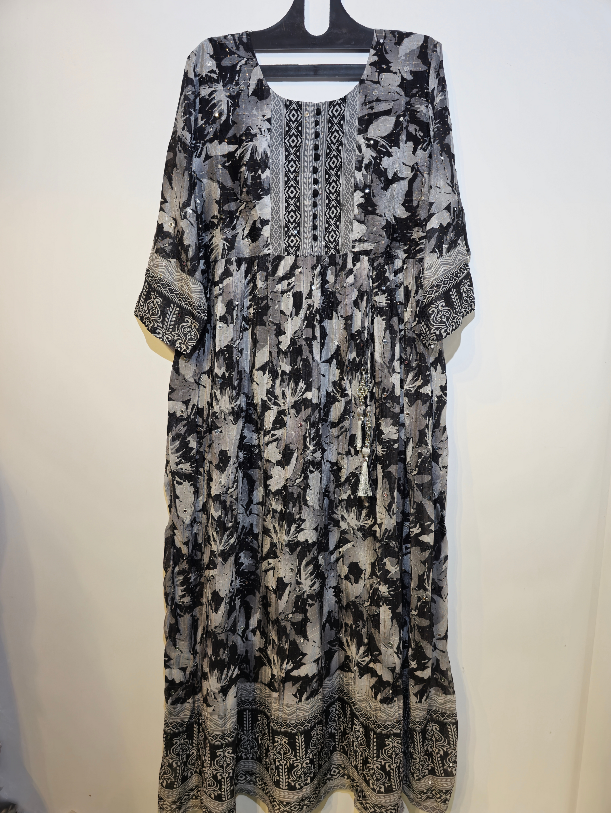 Designer crepe Gown